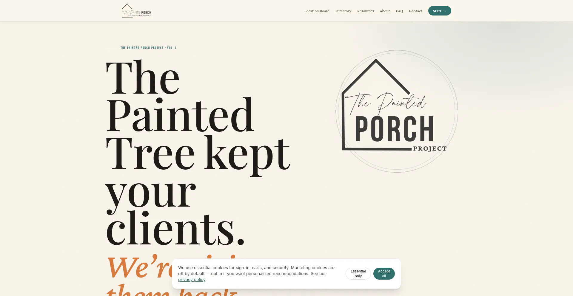 Paintedporchproject.org
