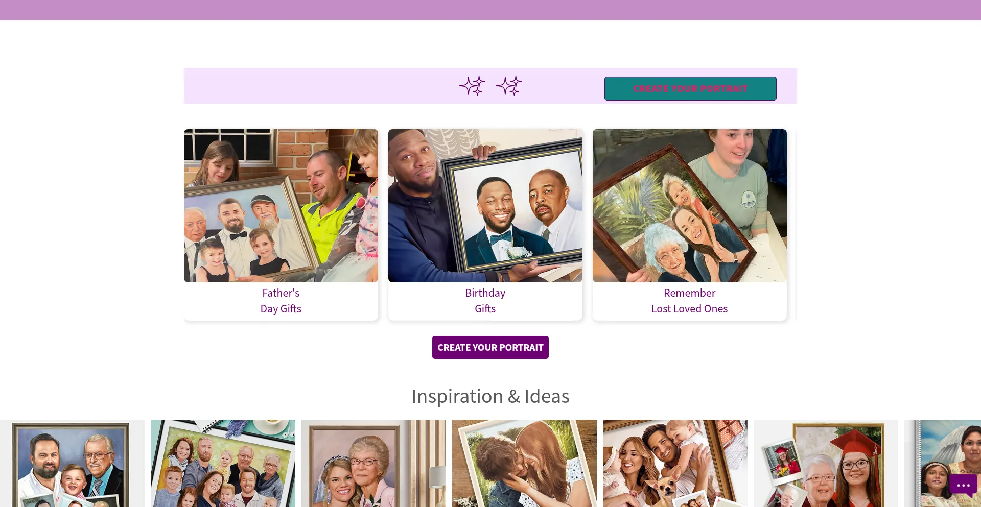 Website screenshot of Paintyourlife.com