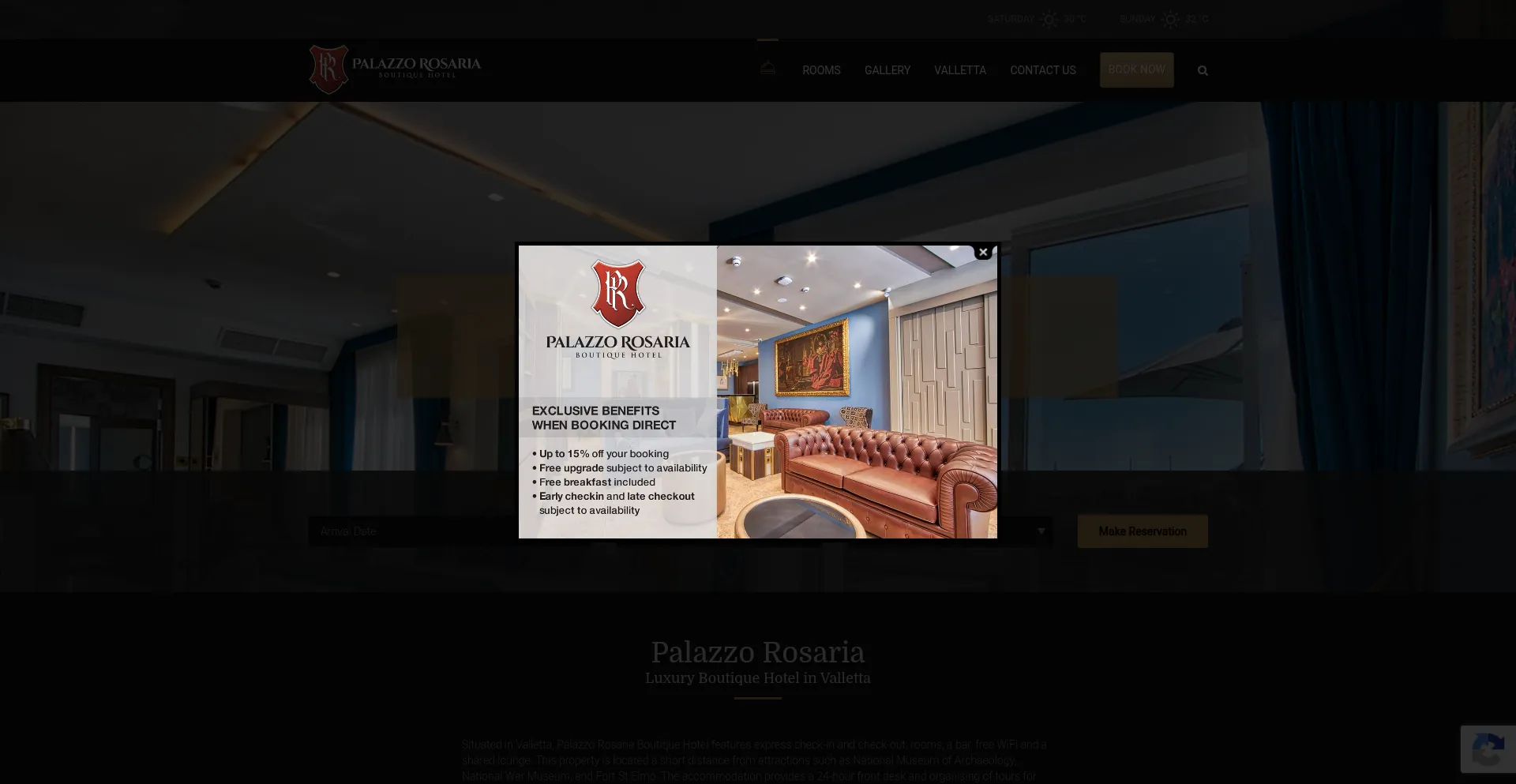 Palazzorosaria.com