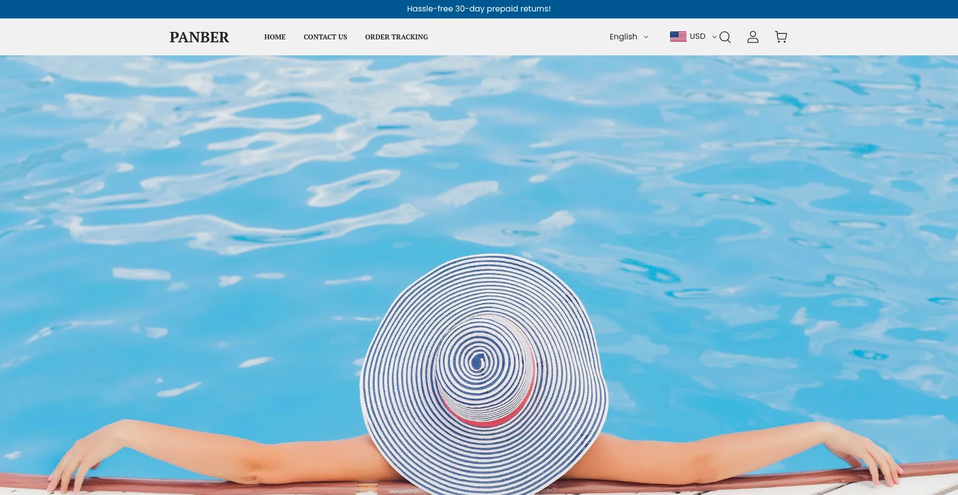 Website screenshot of Panbar.shop