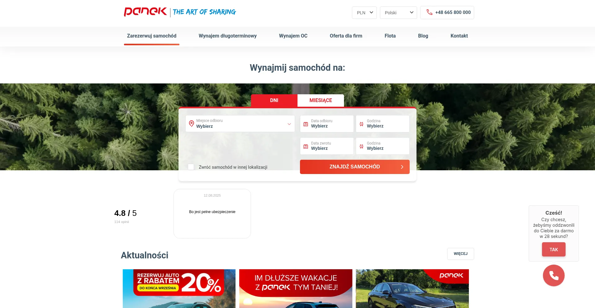 Panek.eu Screenshot
