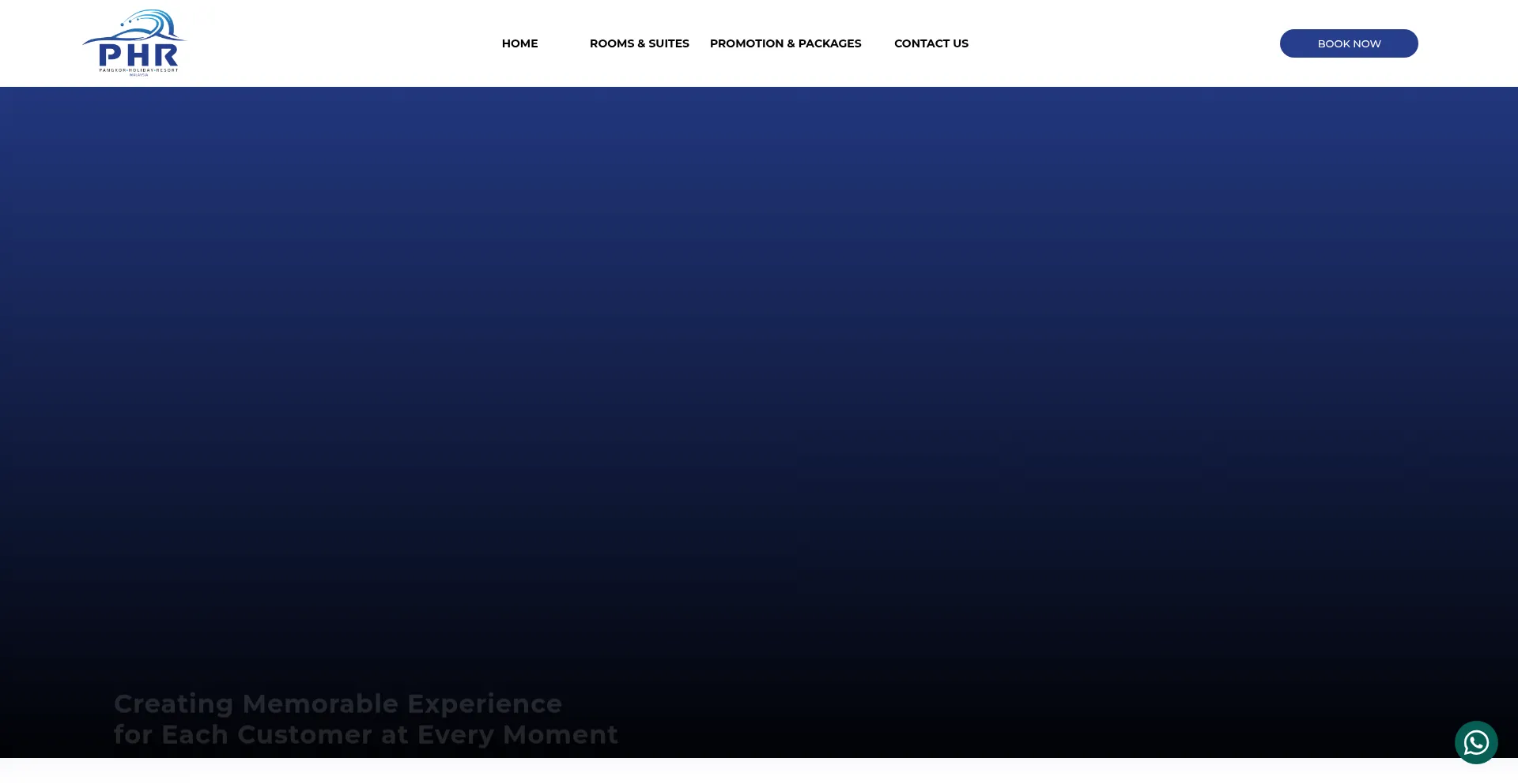 Website screenshot of Pangkorholidayresort.com