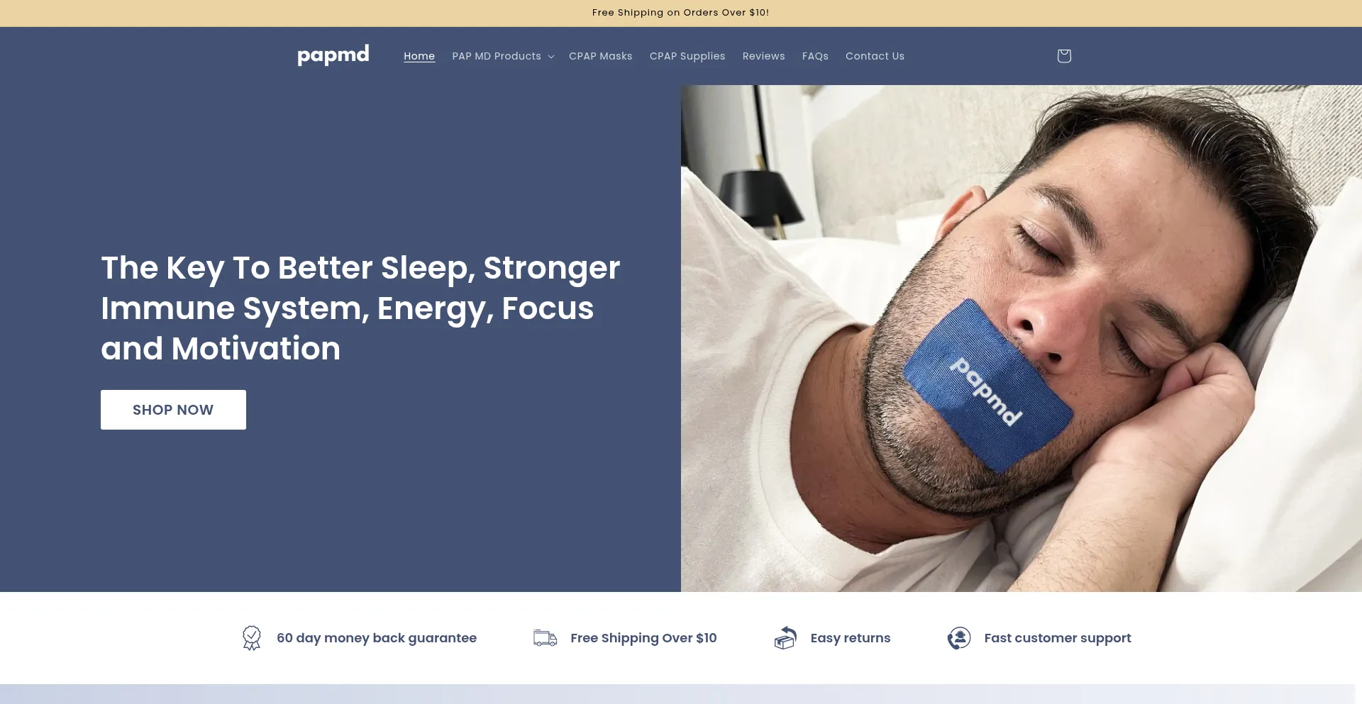 Papmd.com Screenshot