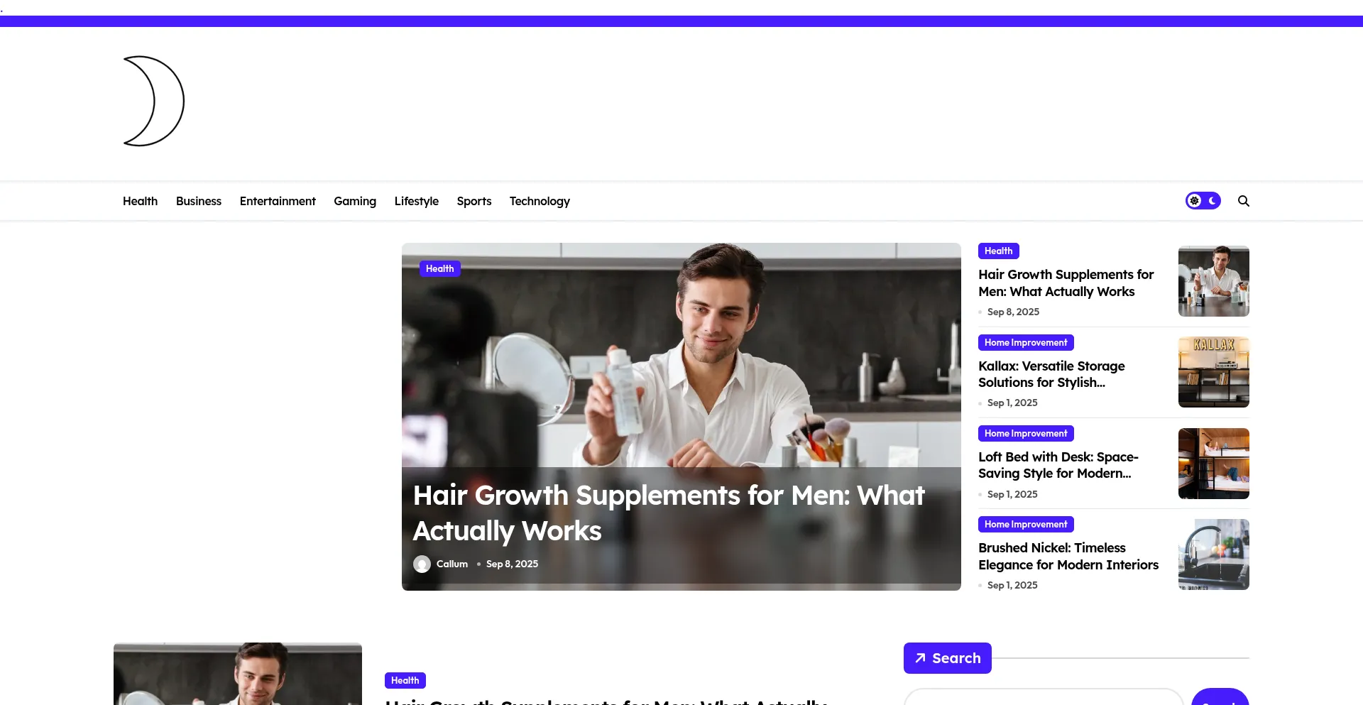 Paradigmfl.com Screenshot