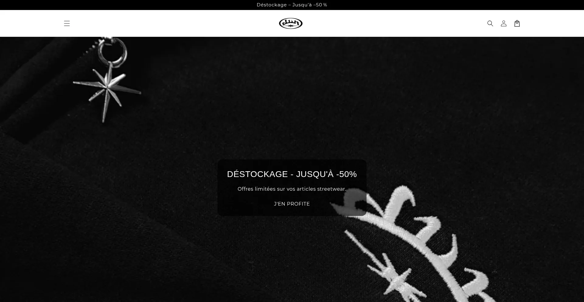 Website screenshot of Paradisurbain.shop