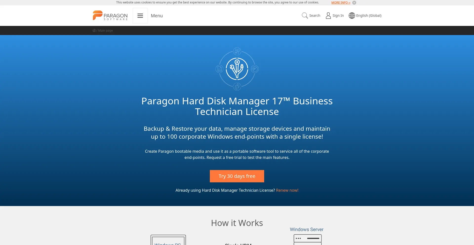 Paragon-software.com Screenshot