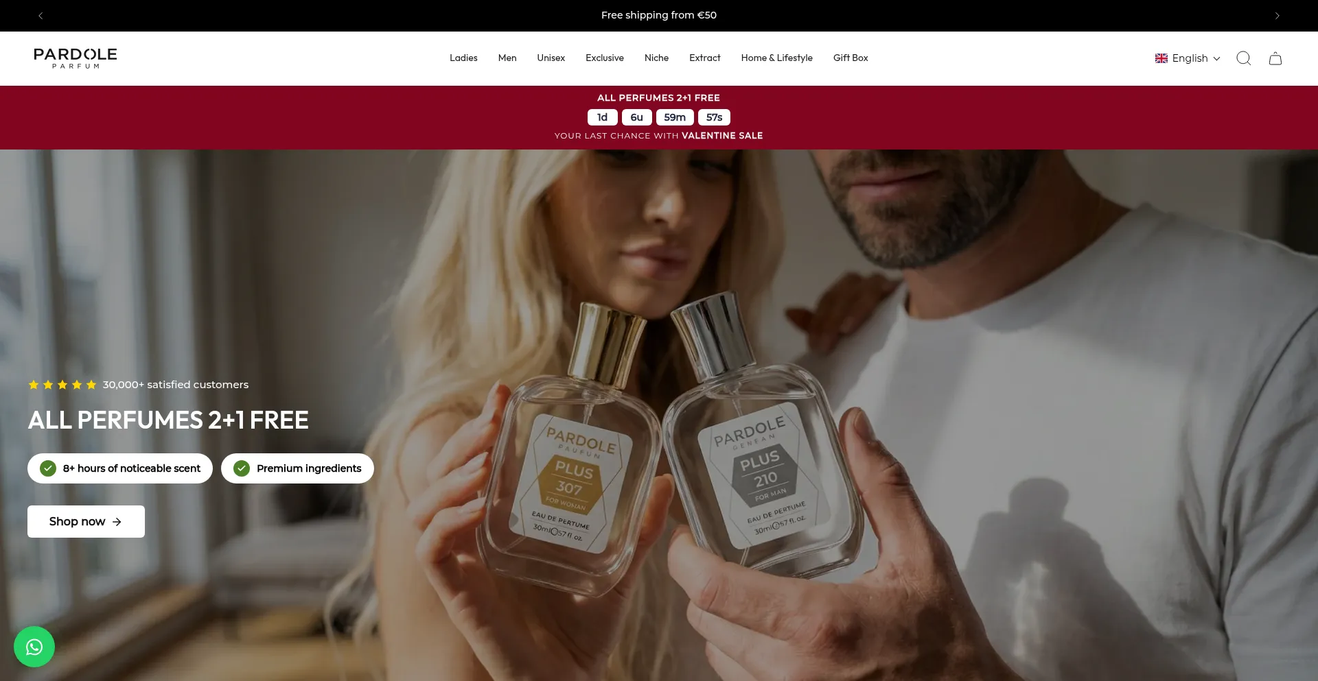 Pardole-parfum.nl