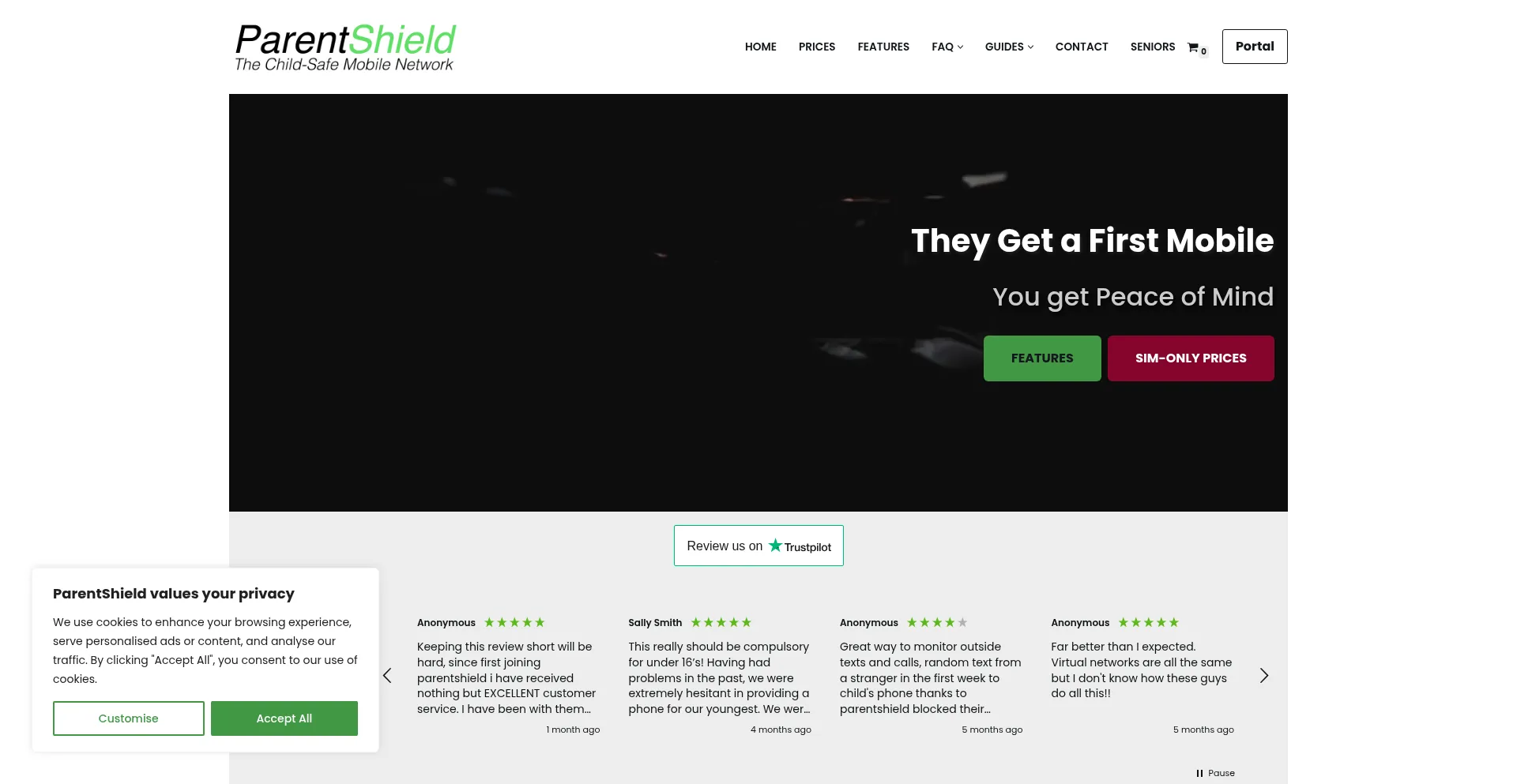 Parentshield.co.uk