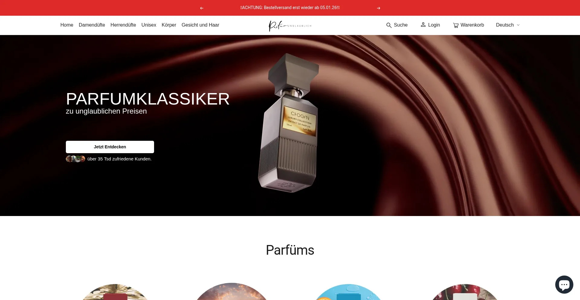 Parfumunglaublich.ch