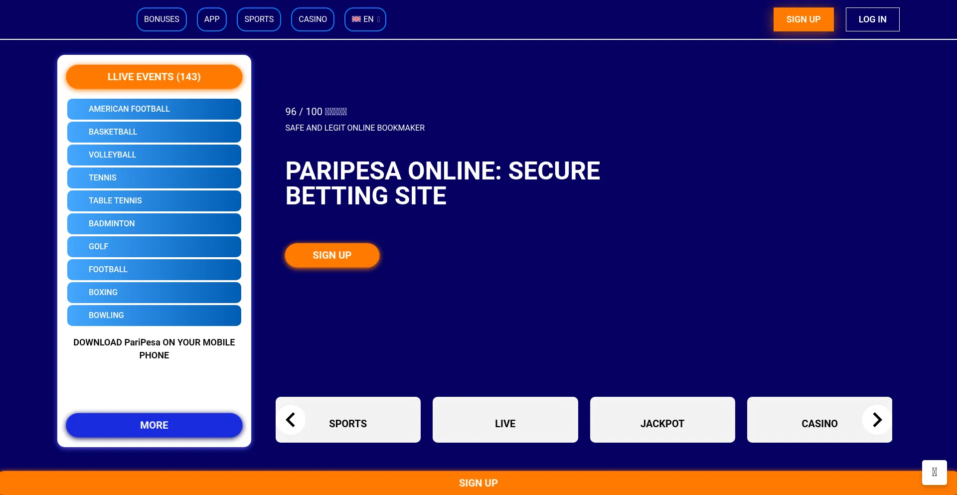 Paripesaonl.com