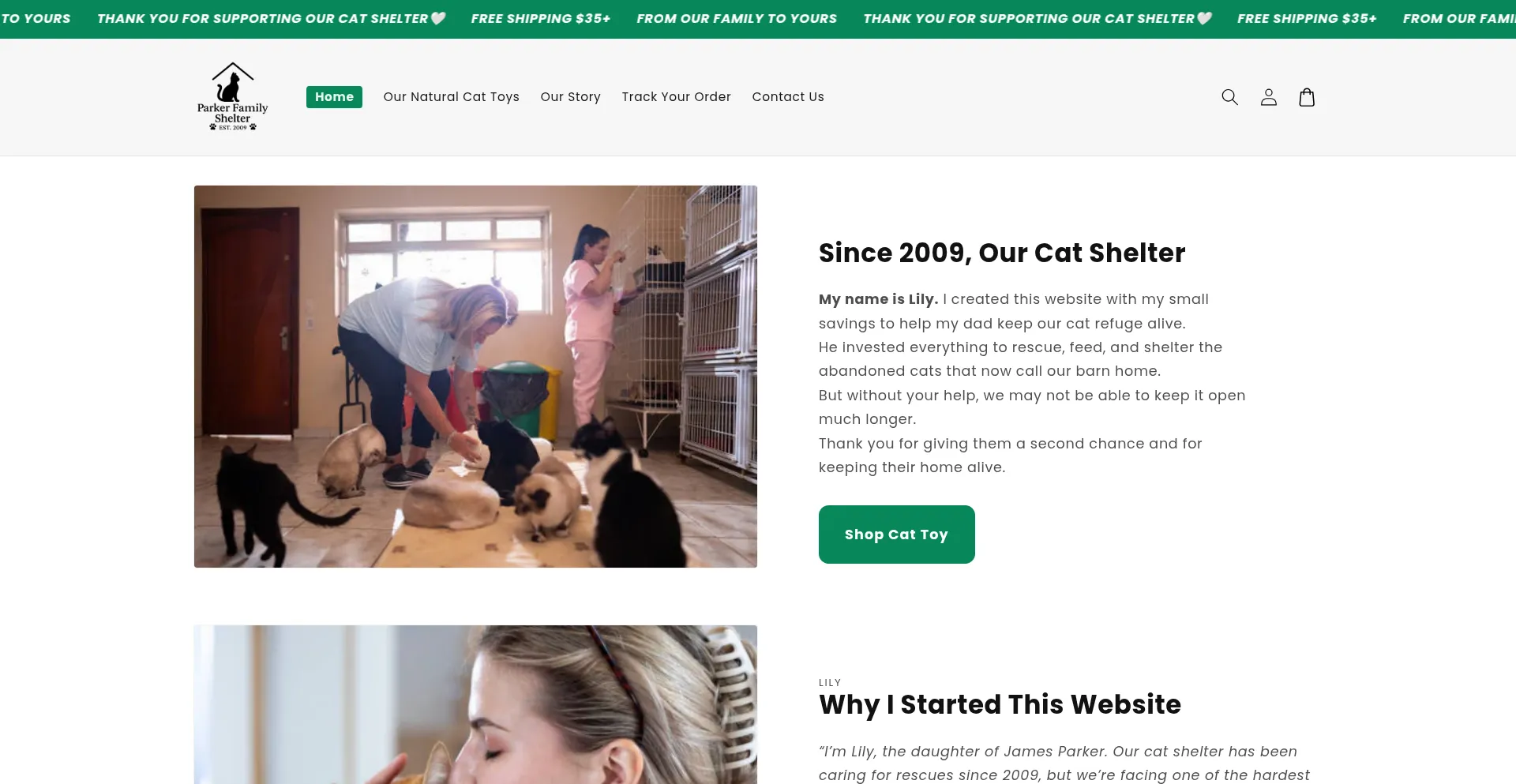 Parkershelter.com