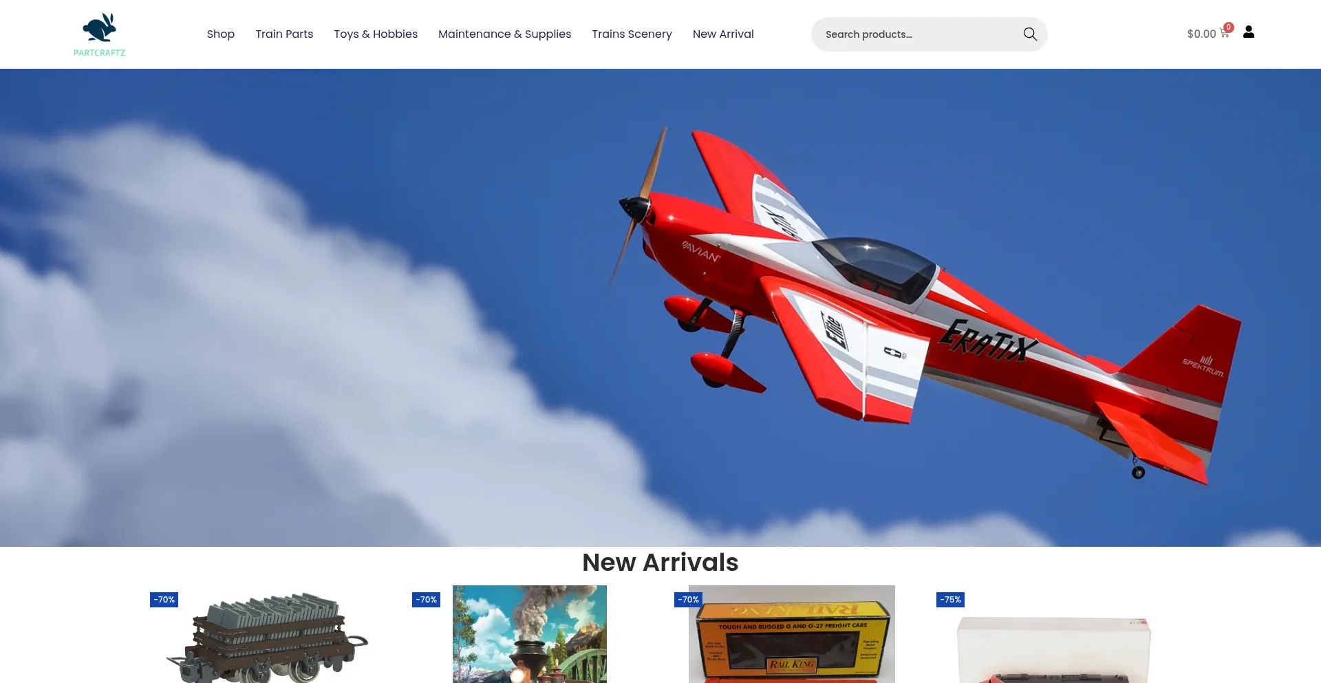 Partcraftz.com Screenshot