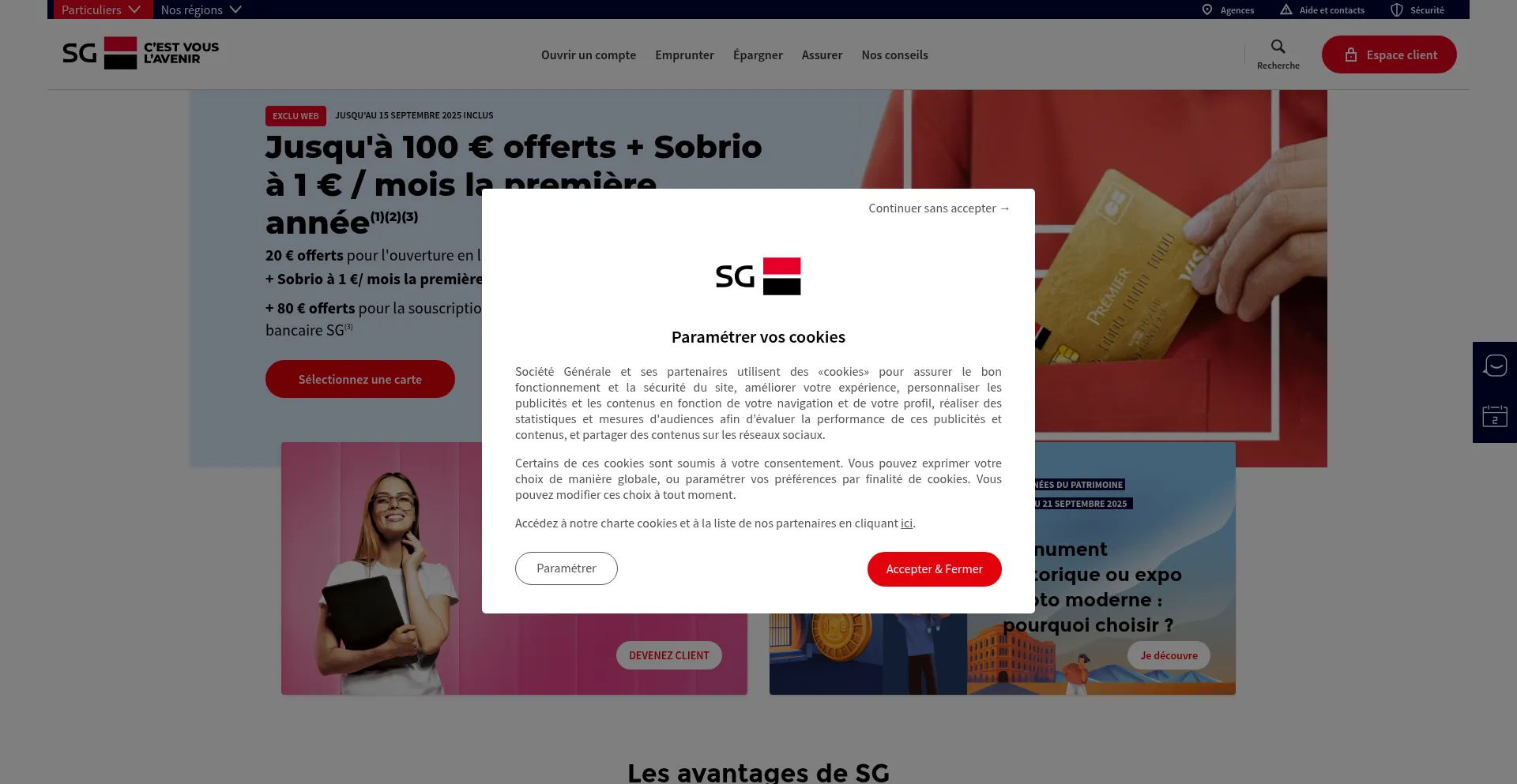 Is Particuliers.sg.fr Safe?
