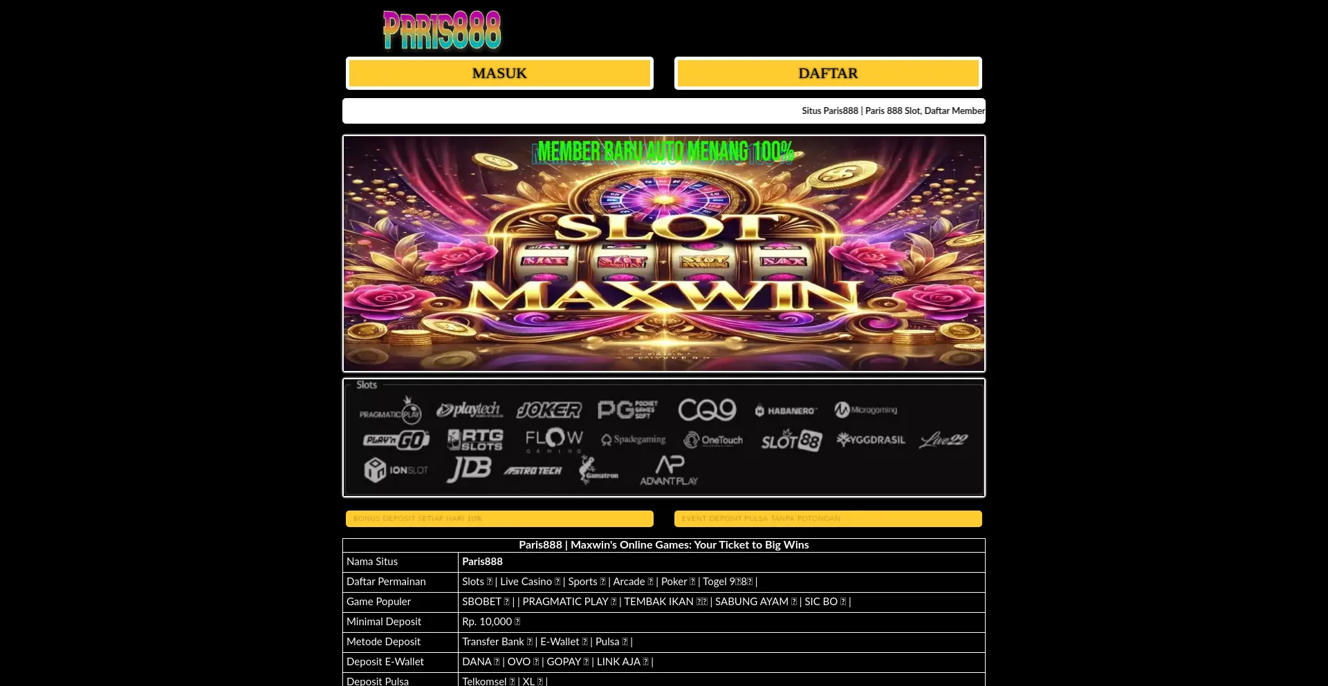 Website screenshot of Partssubaru.com