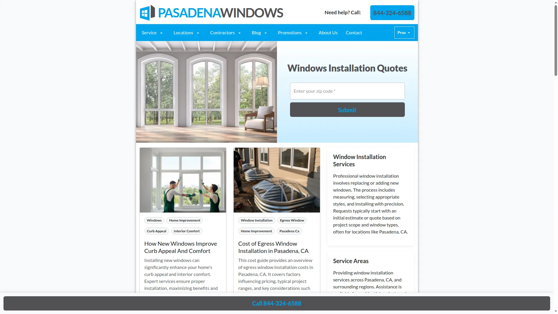 Pasadenacawindows.com