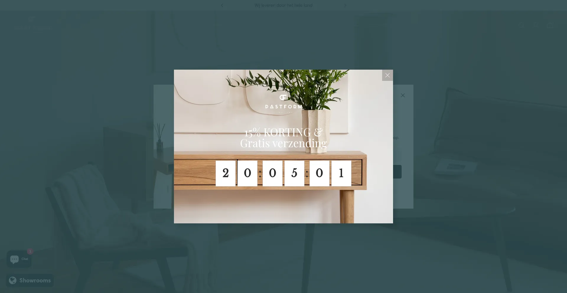 Website screenshot of Pastform.nl
