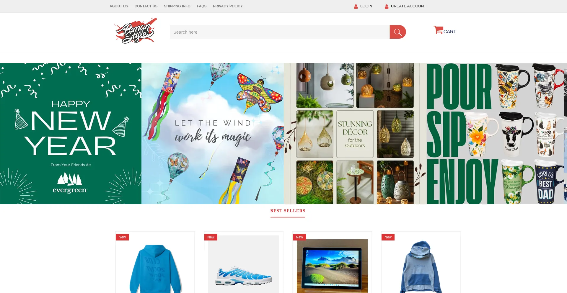 Website screenshot of Patip.allbuilt.baby