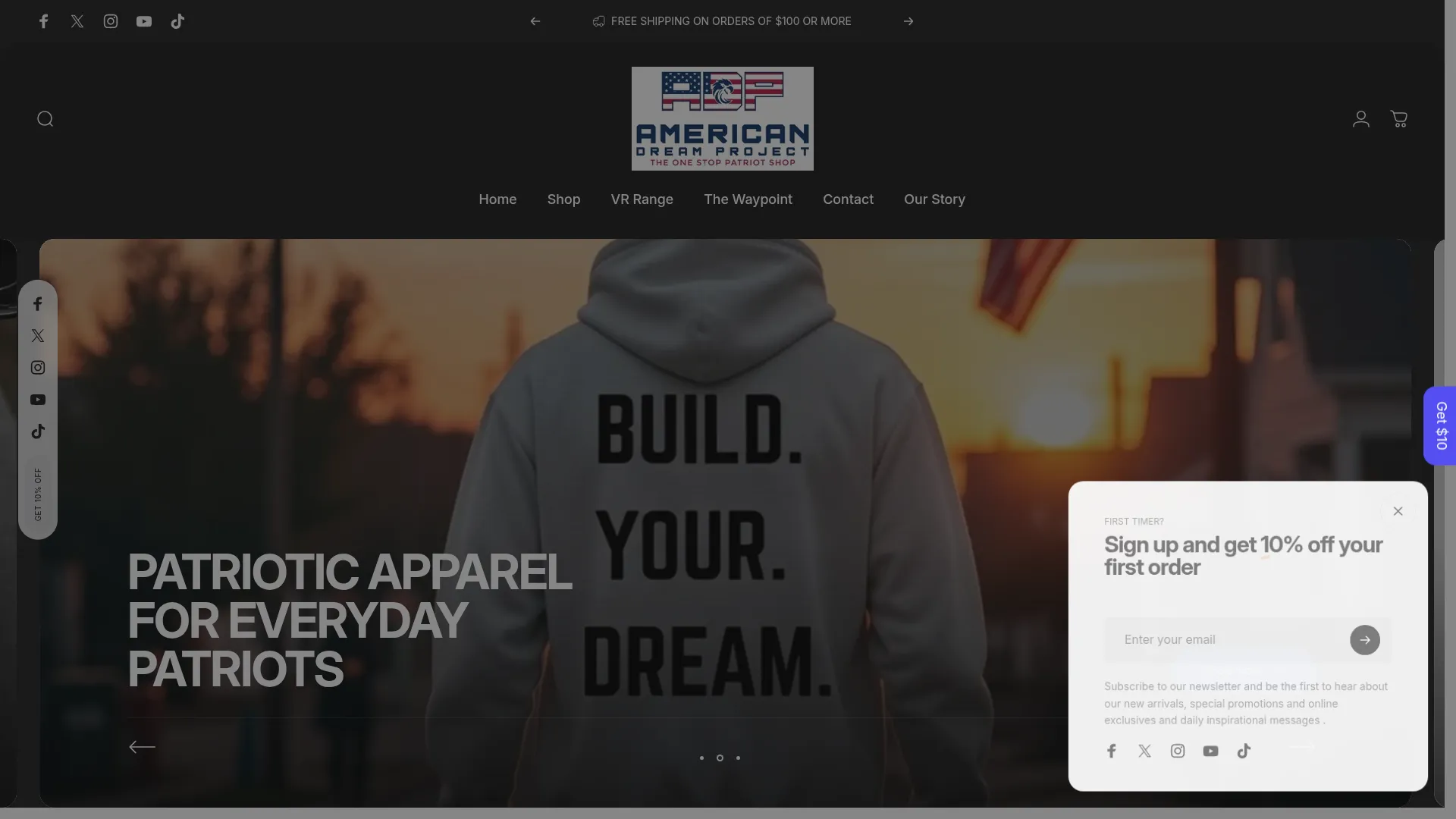 Patriotdreamproject.com