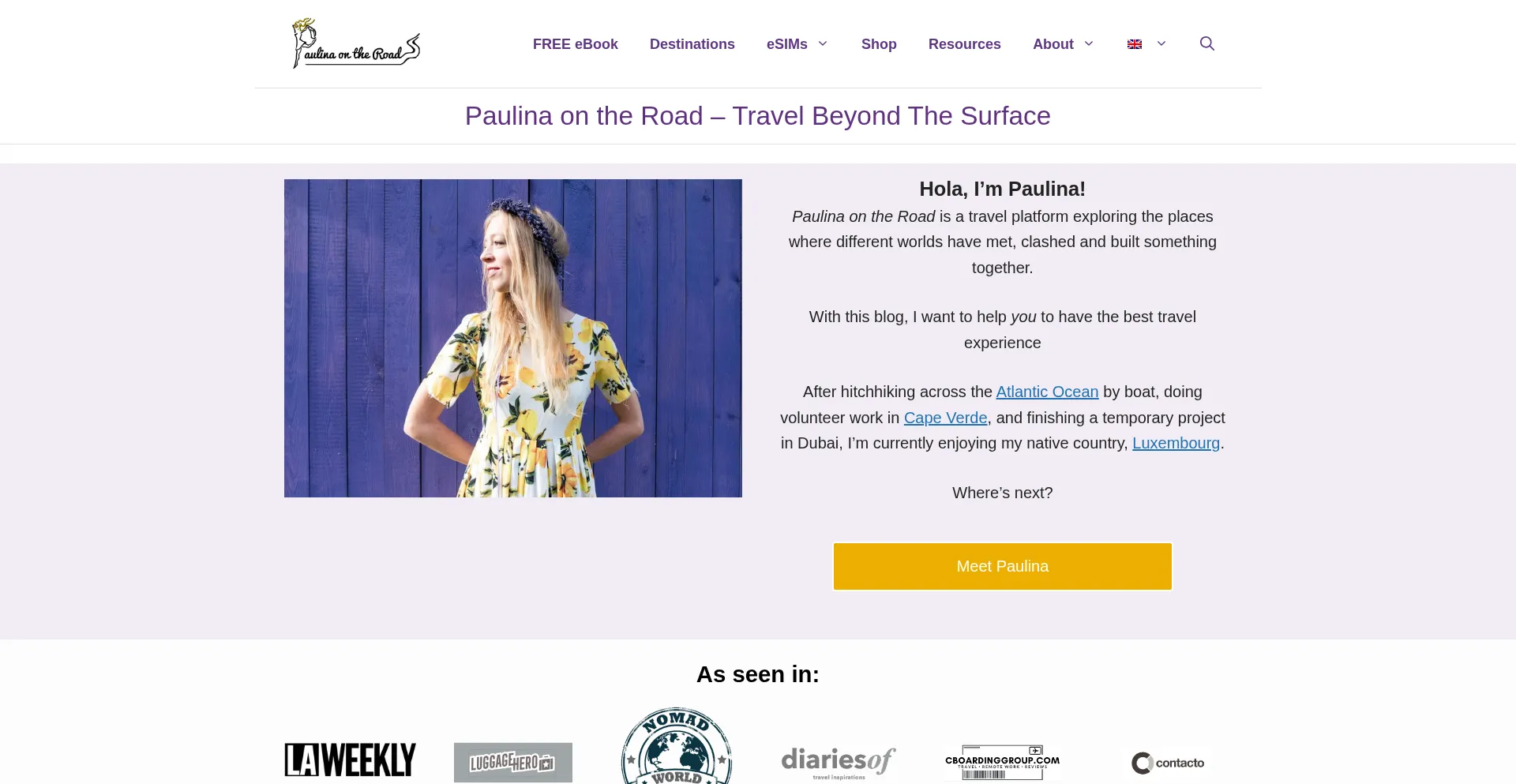Paulinaontheroad.com