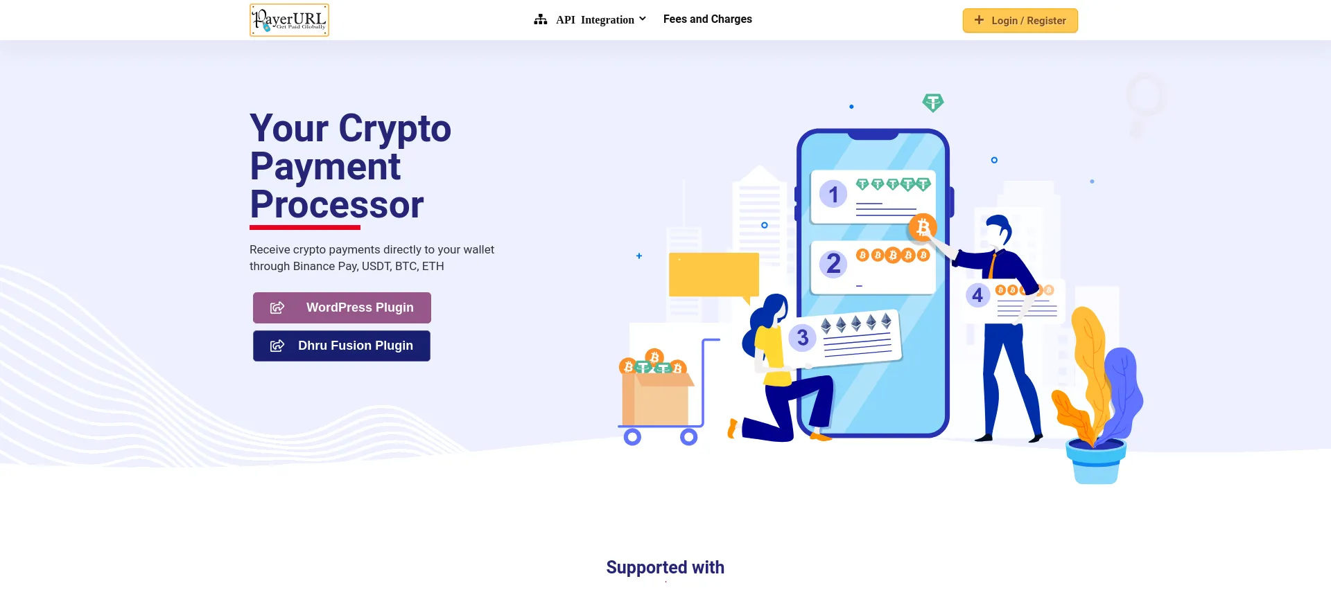 Website screenshot of Payerurl.com