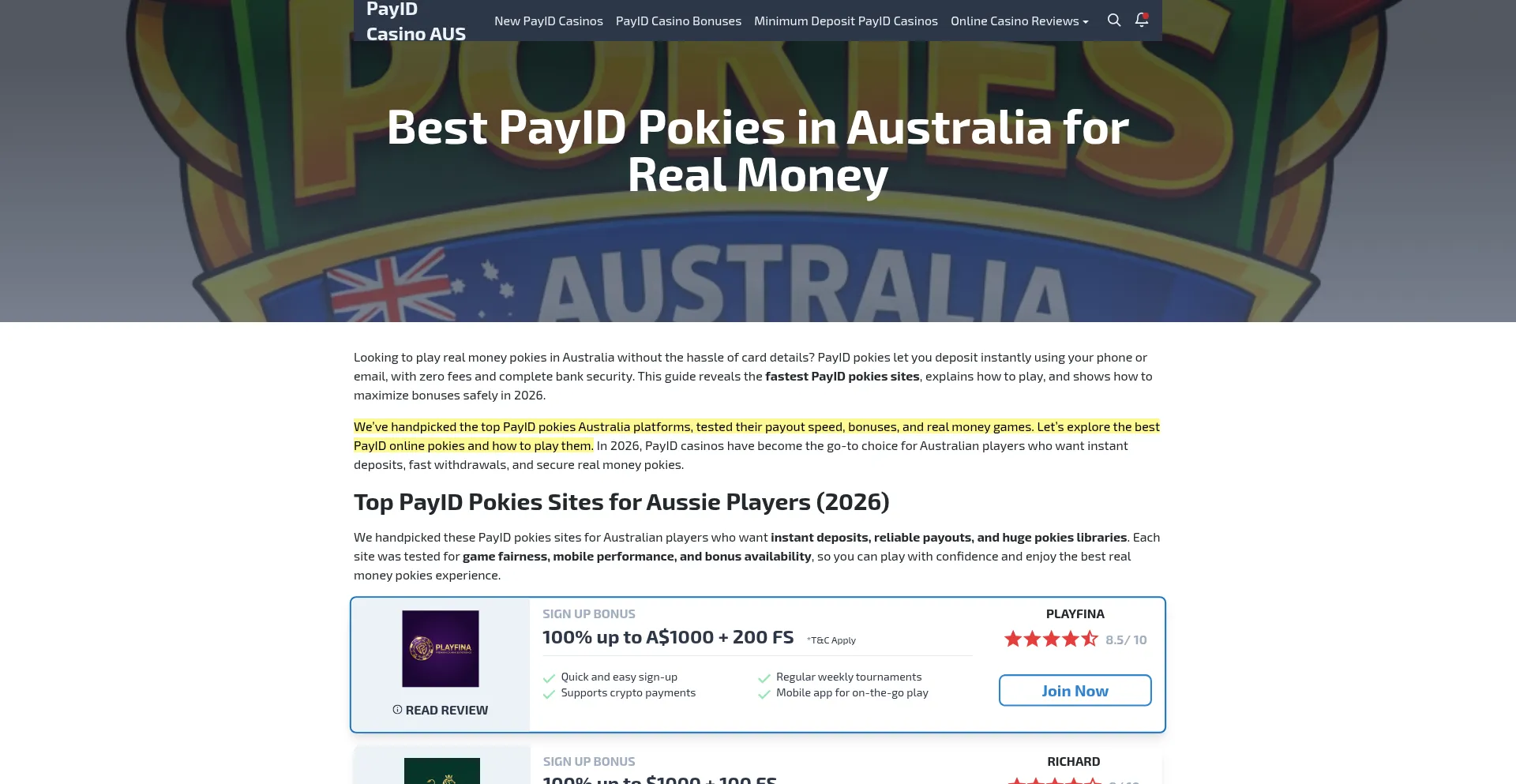 Payidcasinoaus.com