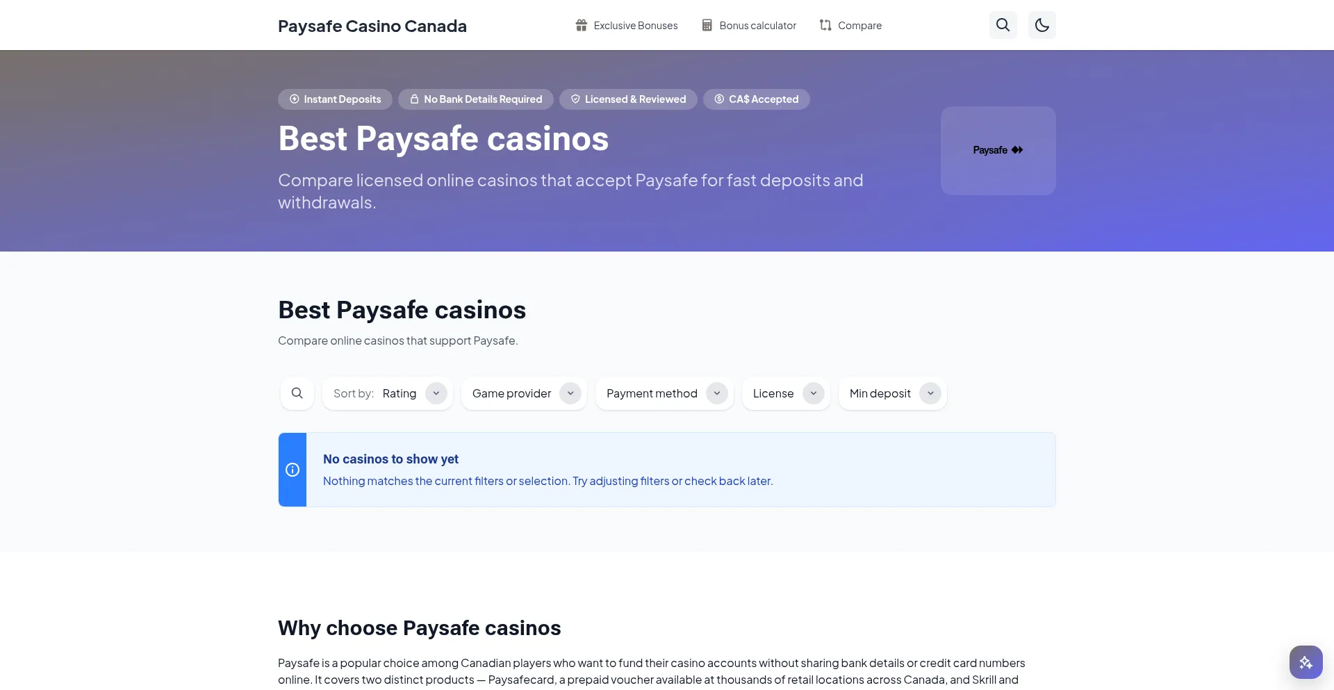 Paysafe-casino-canada.com