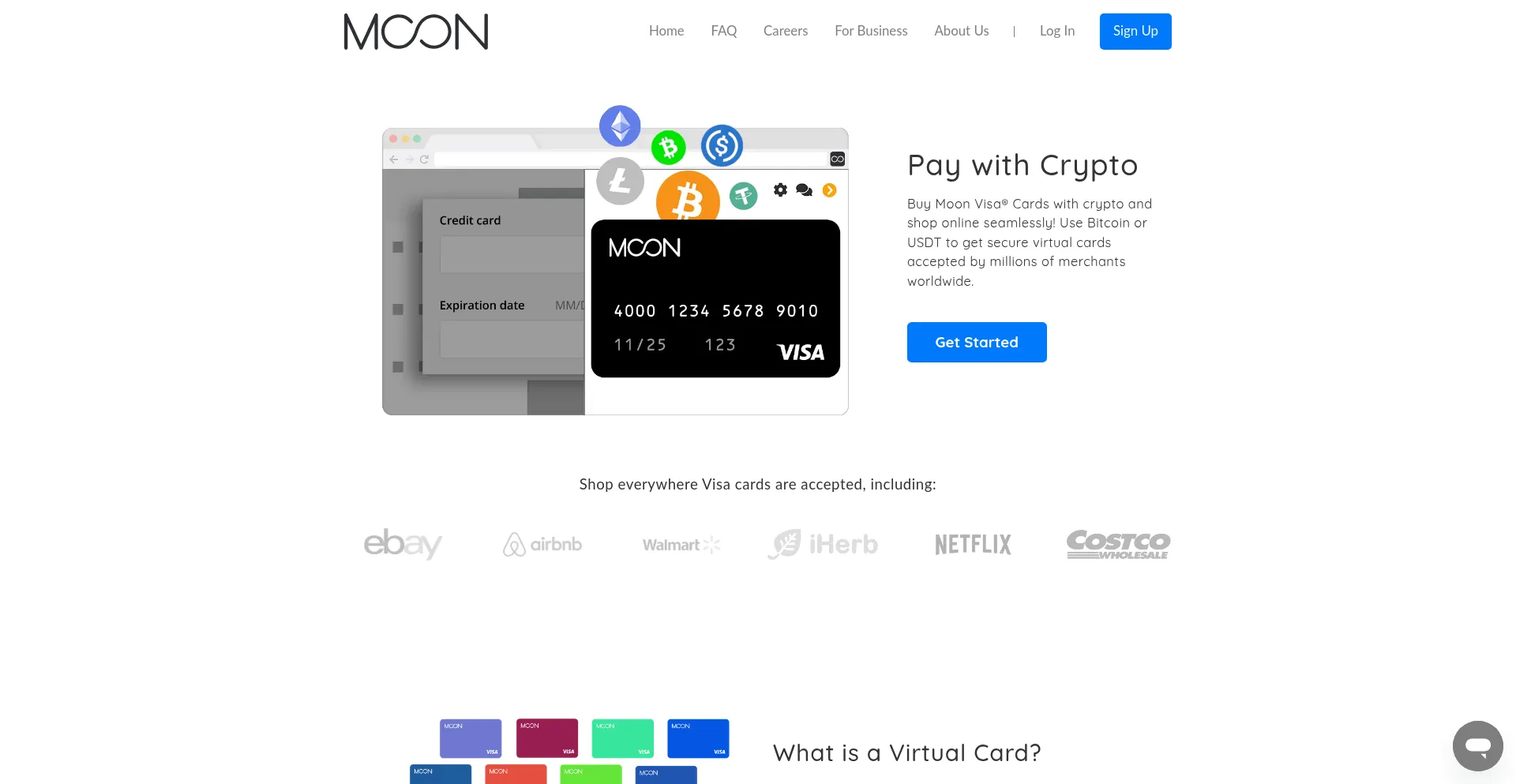 Paywithmoon.com Screenshot
