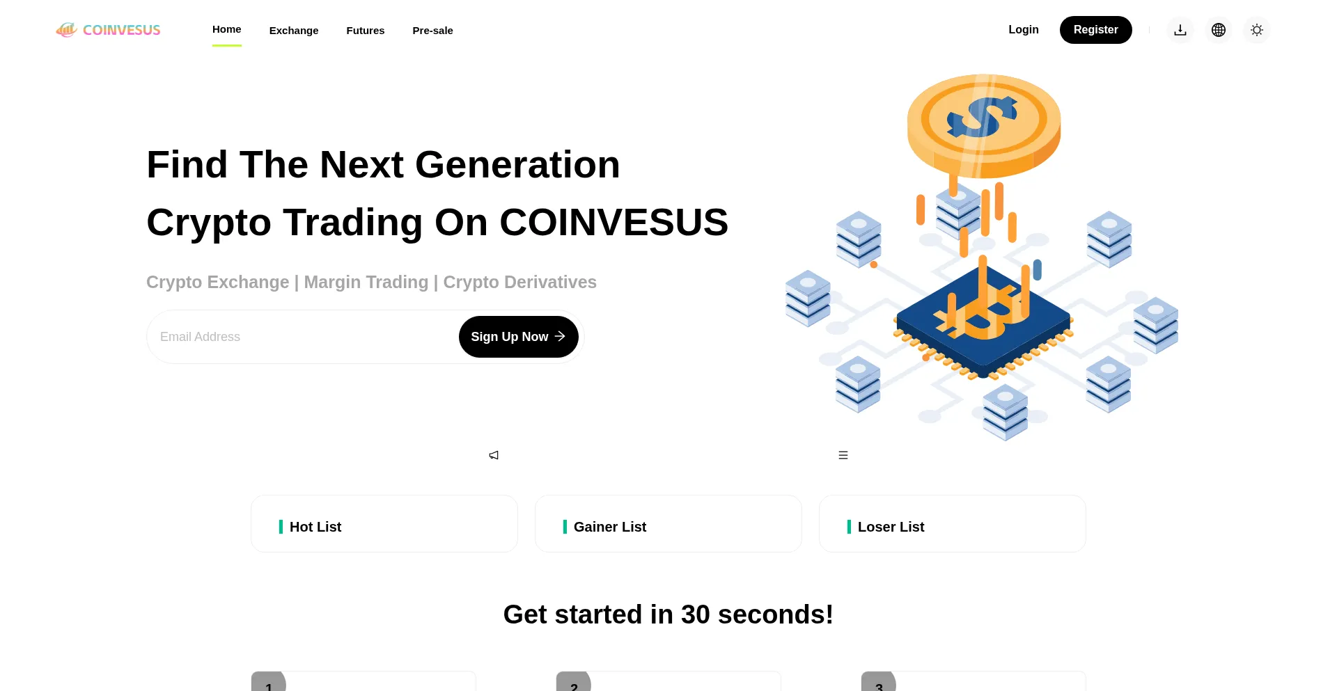 Pc.coinvesus.com Screenshot