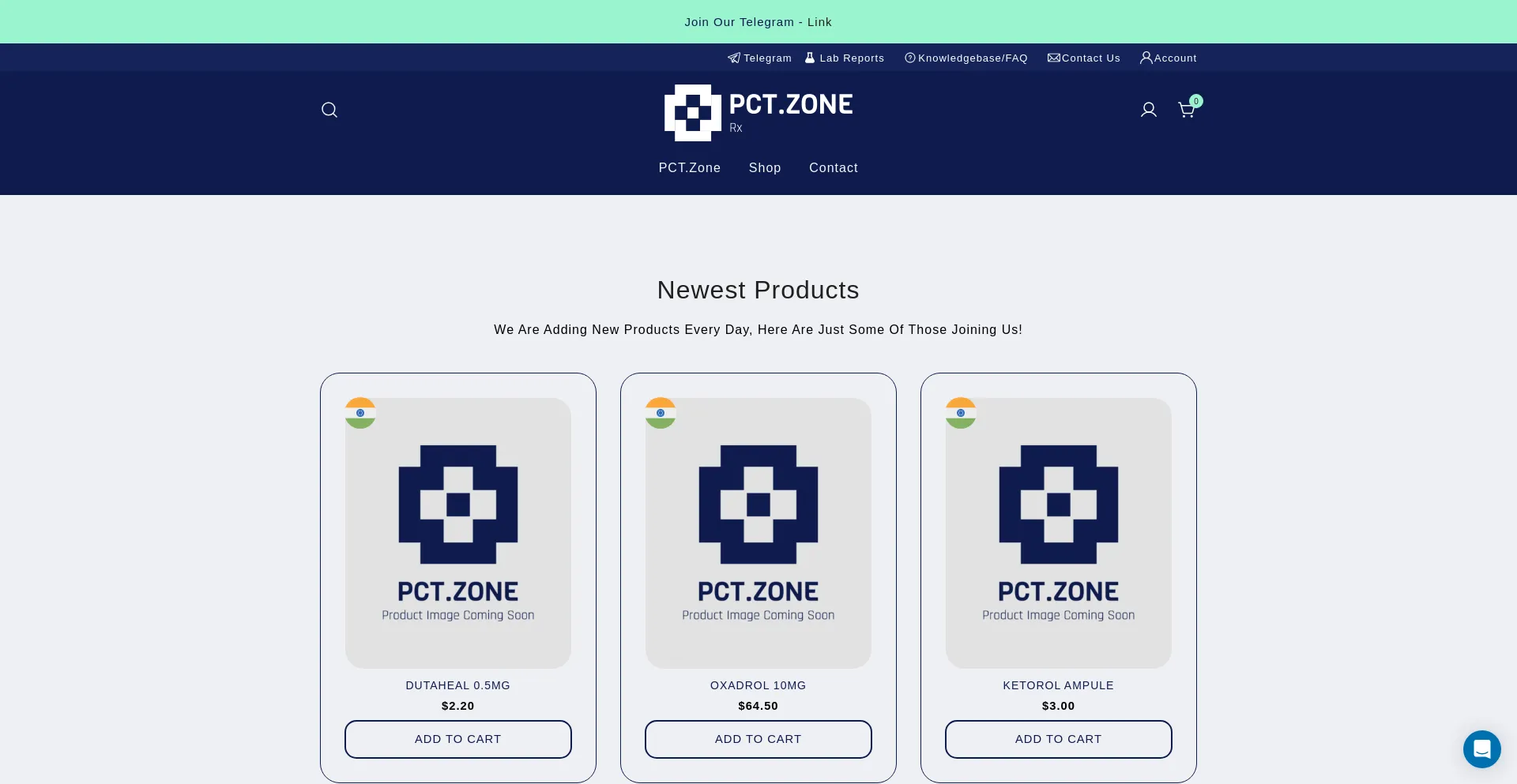 Website screenshot of Pctzone.ru
