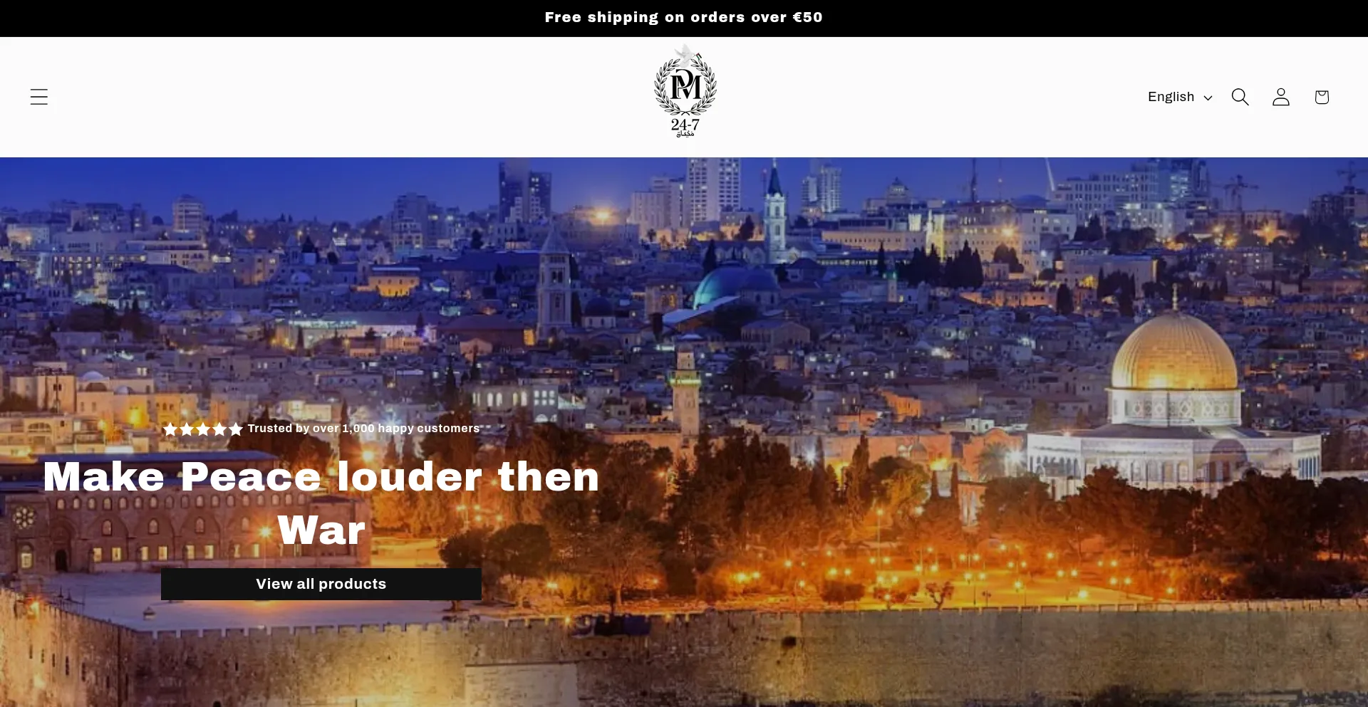 Peacemaker24-7.com Screenshot