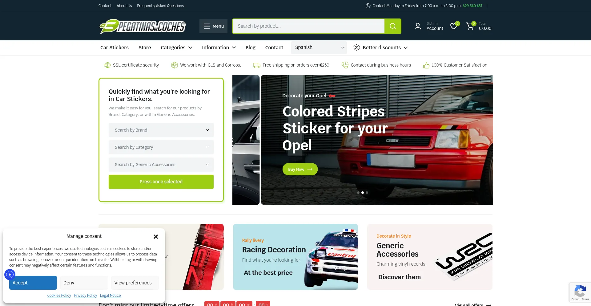 Pegatinasdecoches.com