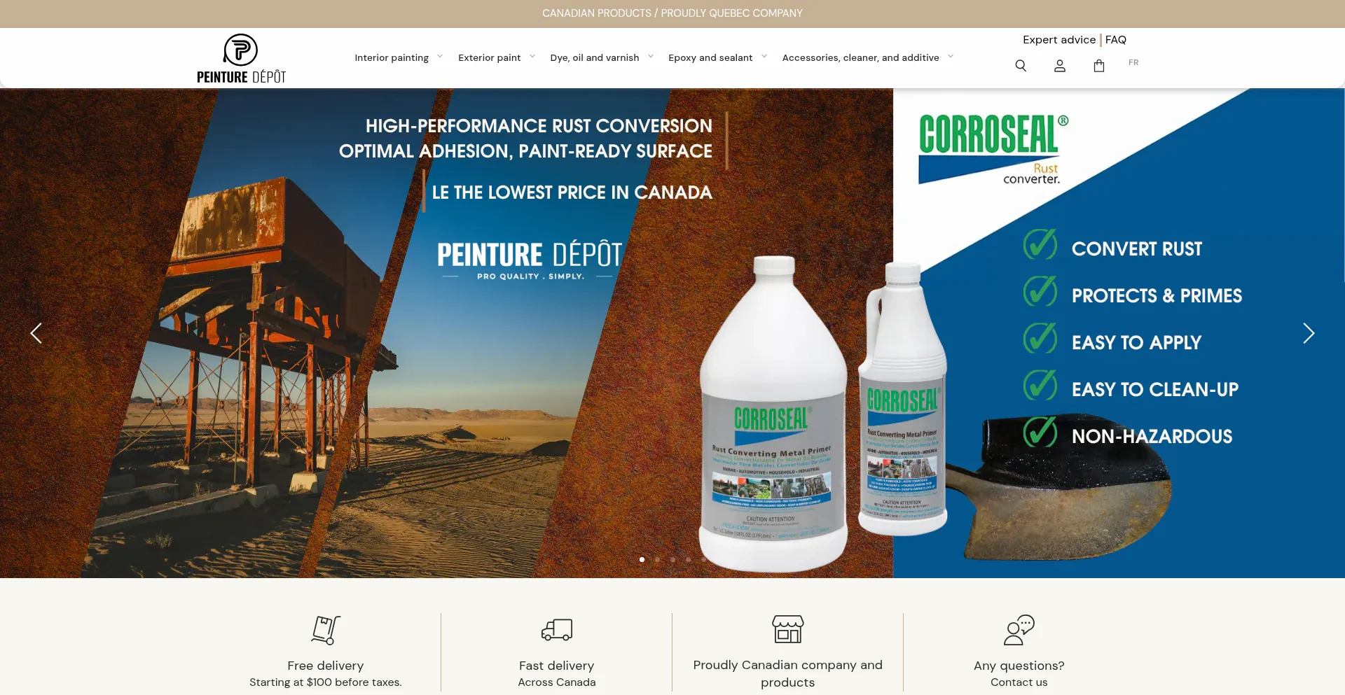 Peinturedepot.com