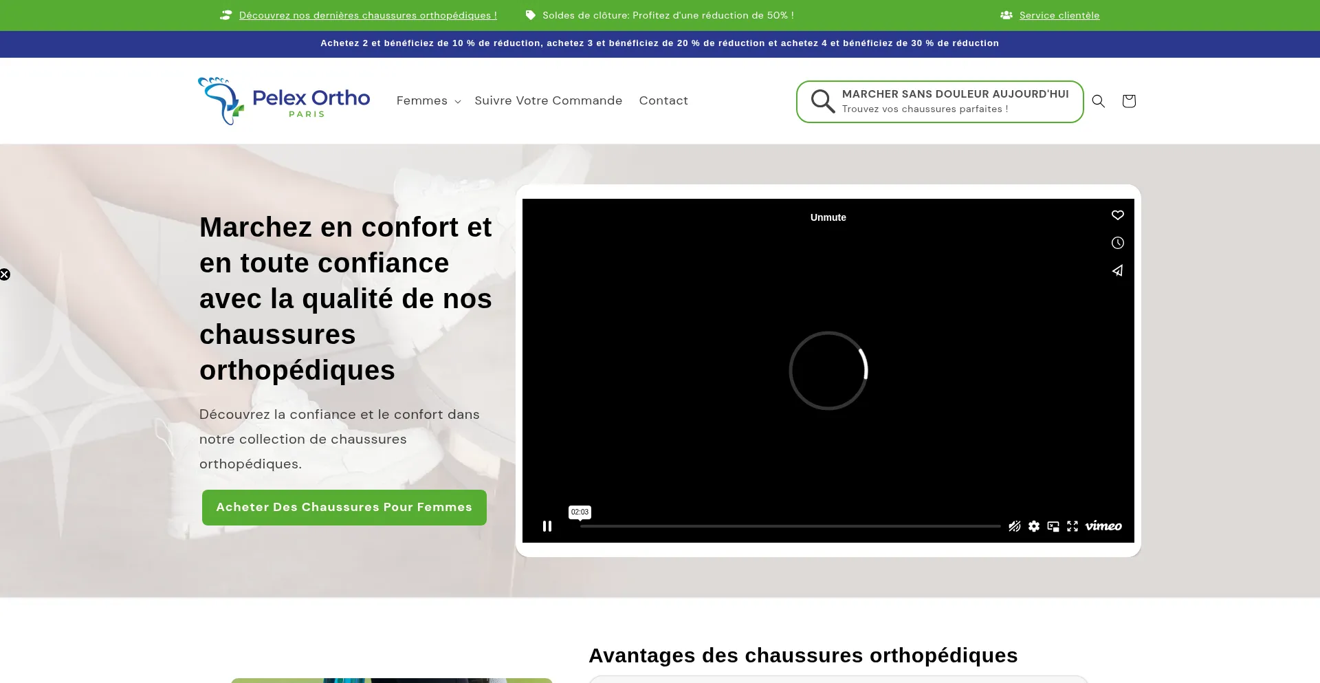 Pelexortho.com Screenshot