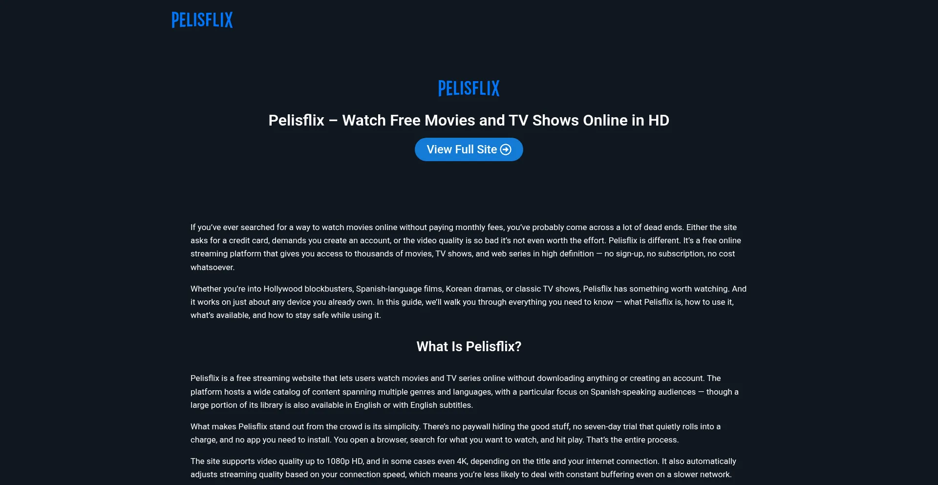 Pelisflix.se