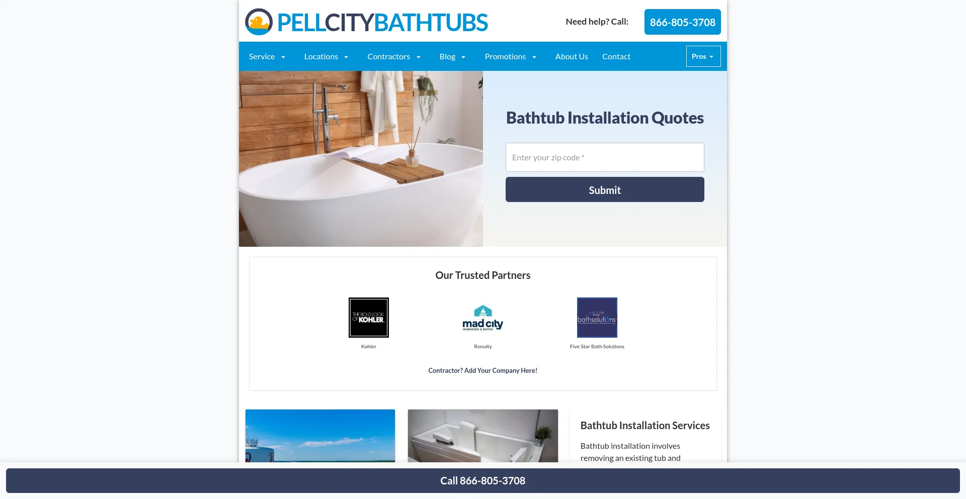 Pellcitybathtubs.com