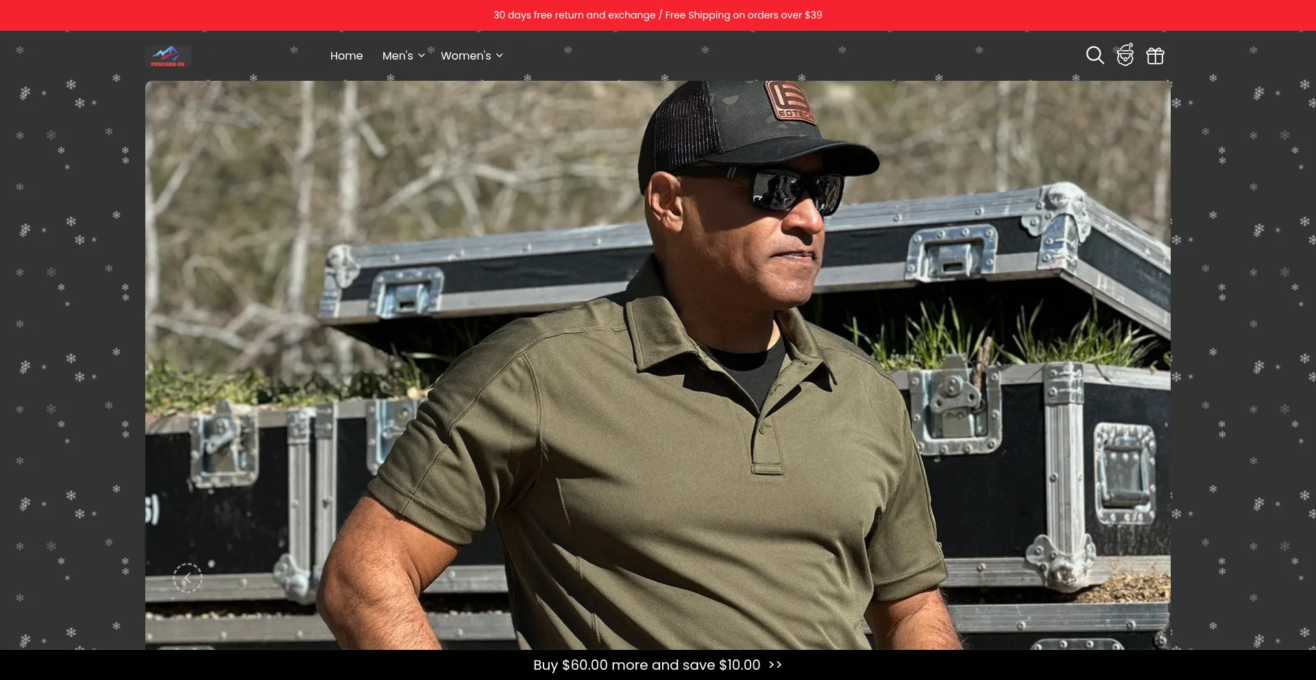 Website screenshot of Pencork.com