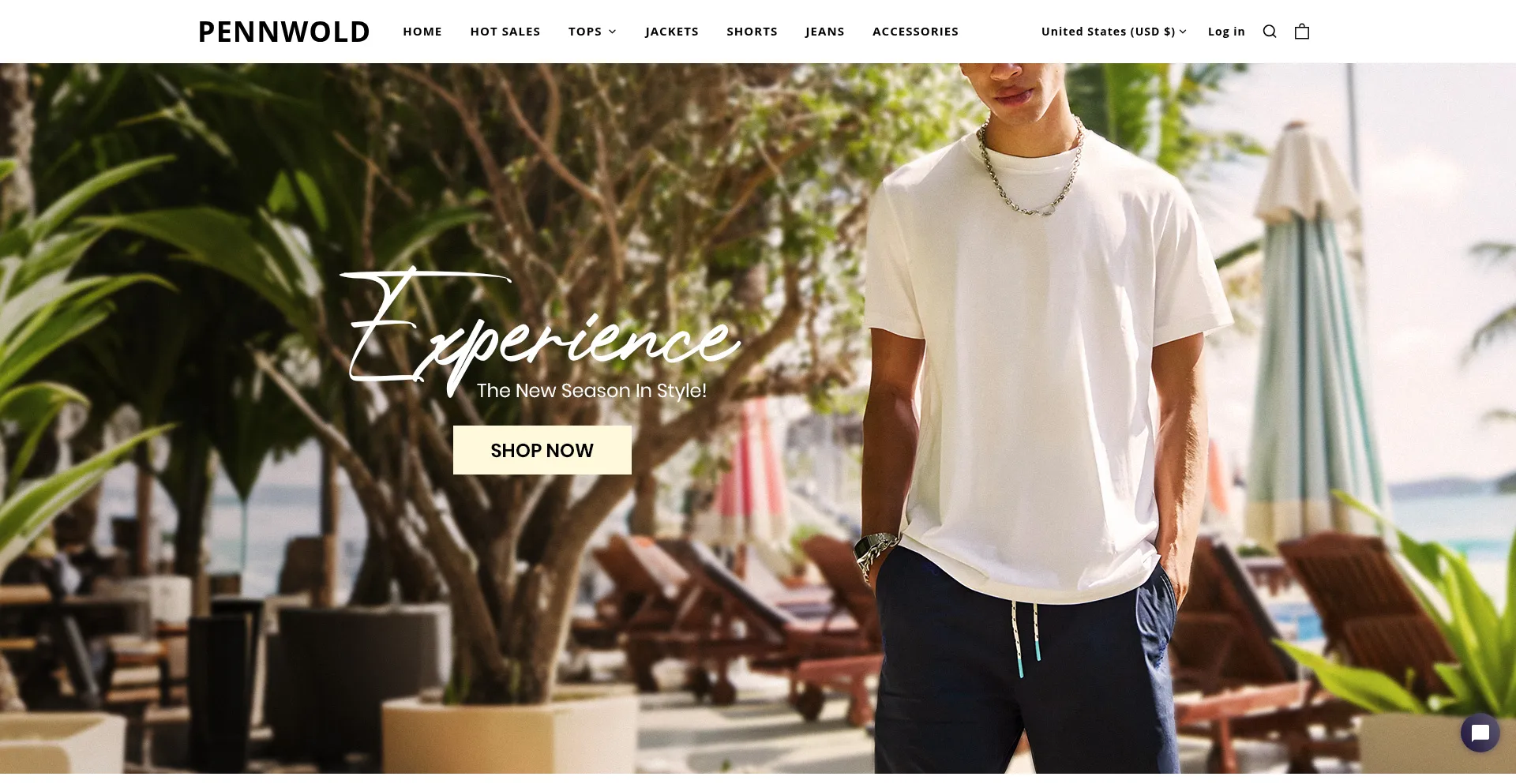 Website screenshot of Pennwold.com