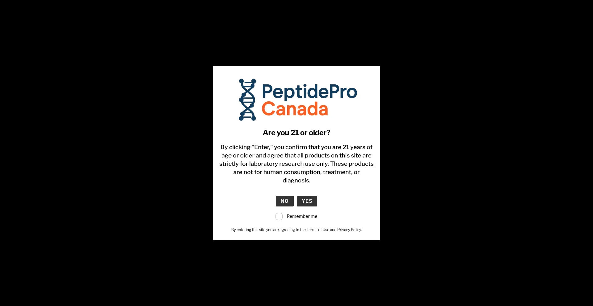 Peptideprocanada.net Screenshot