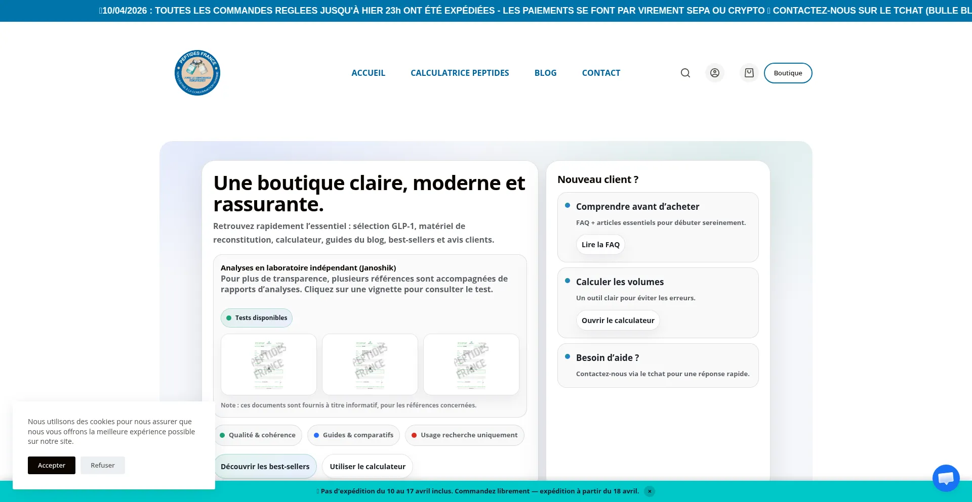 Peptidesfrance.co