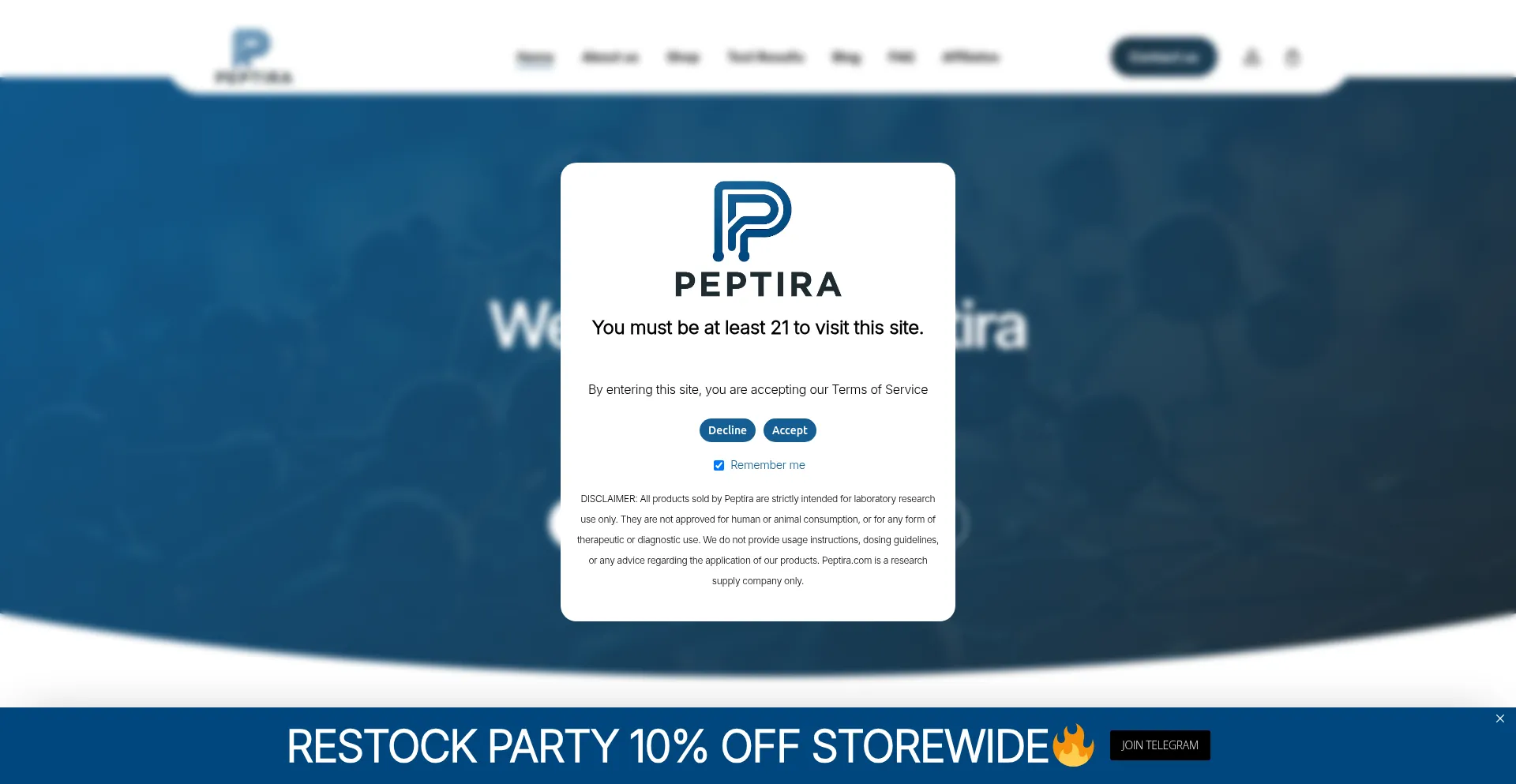 Is Peptira.com Safe?