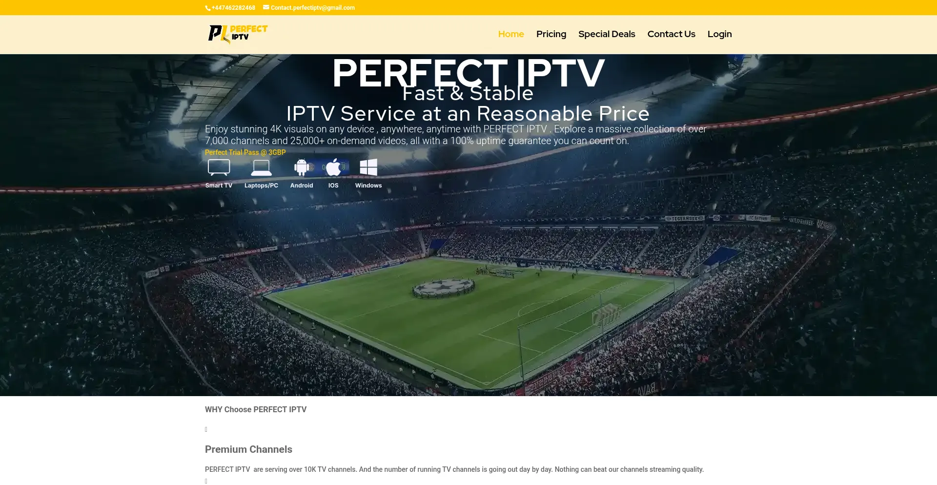 Is Perfectiptv.store Safe?