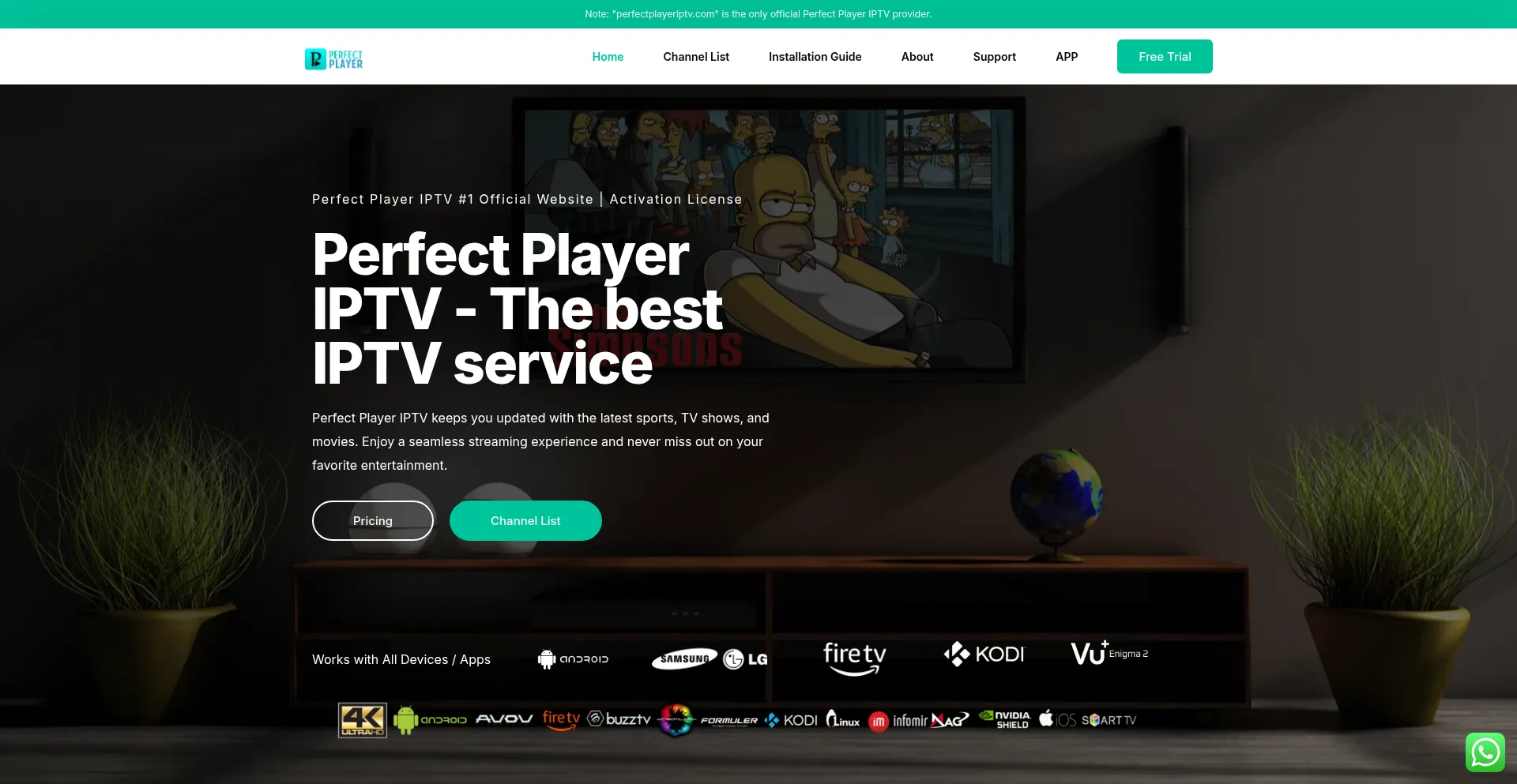 Is Perfectplayeriptv.com Safe?