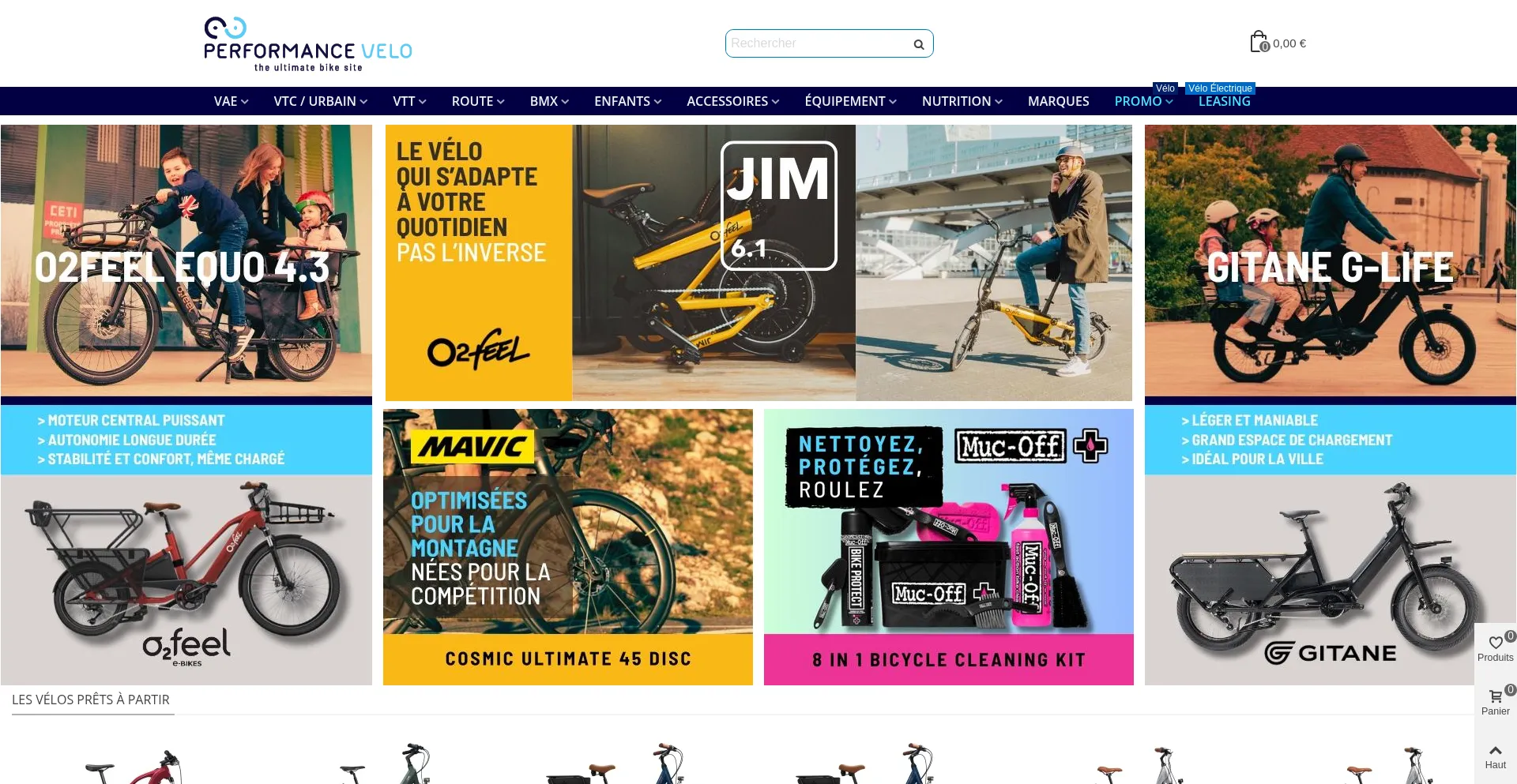 Performancevelo.com Screenshot
