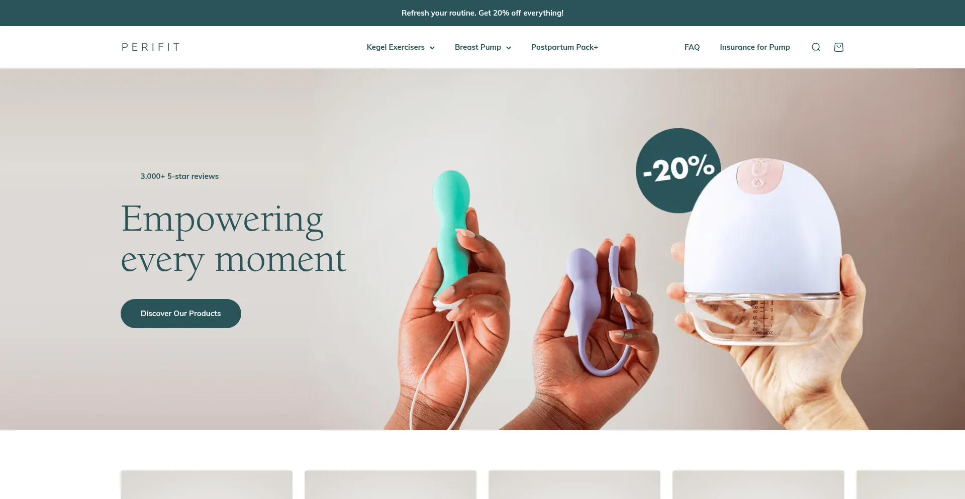 Perifit.co Screenshot
