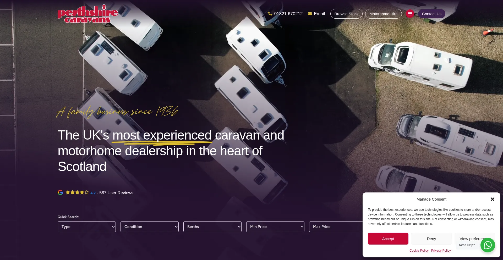 Perthshire-caravans.com