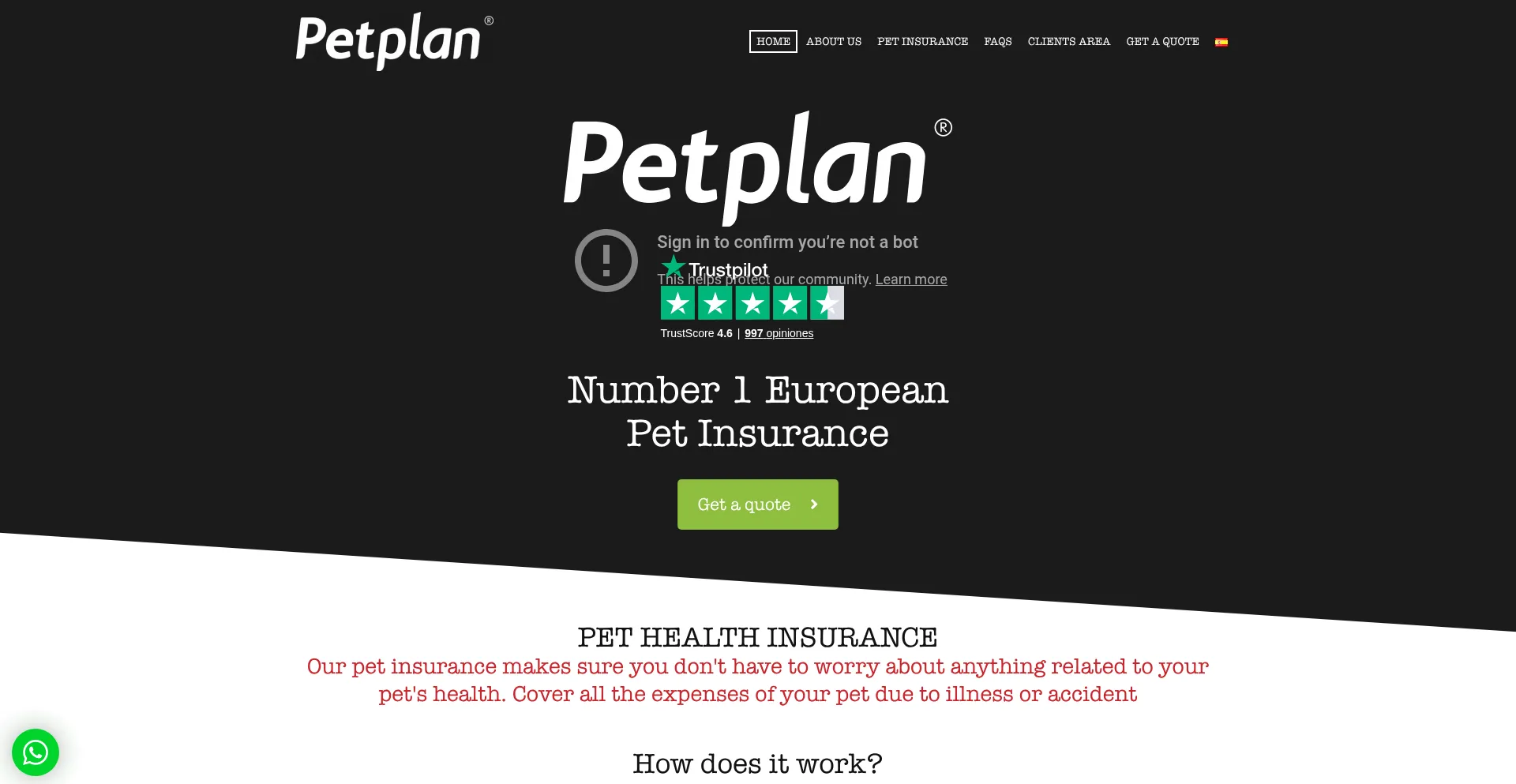 Is Petplan.es Safe?