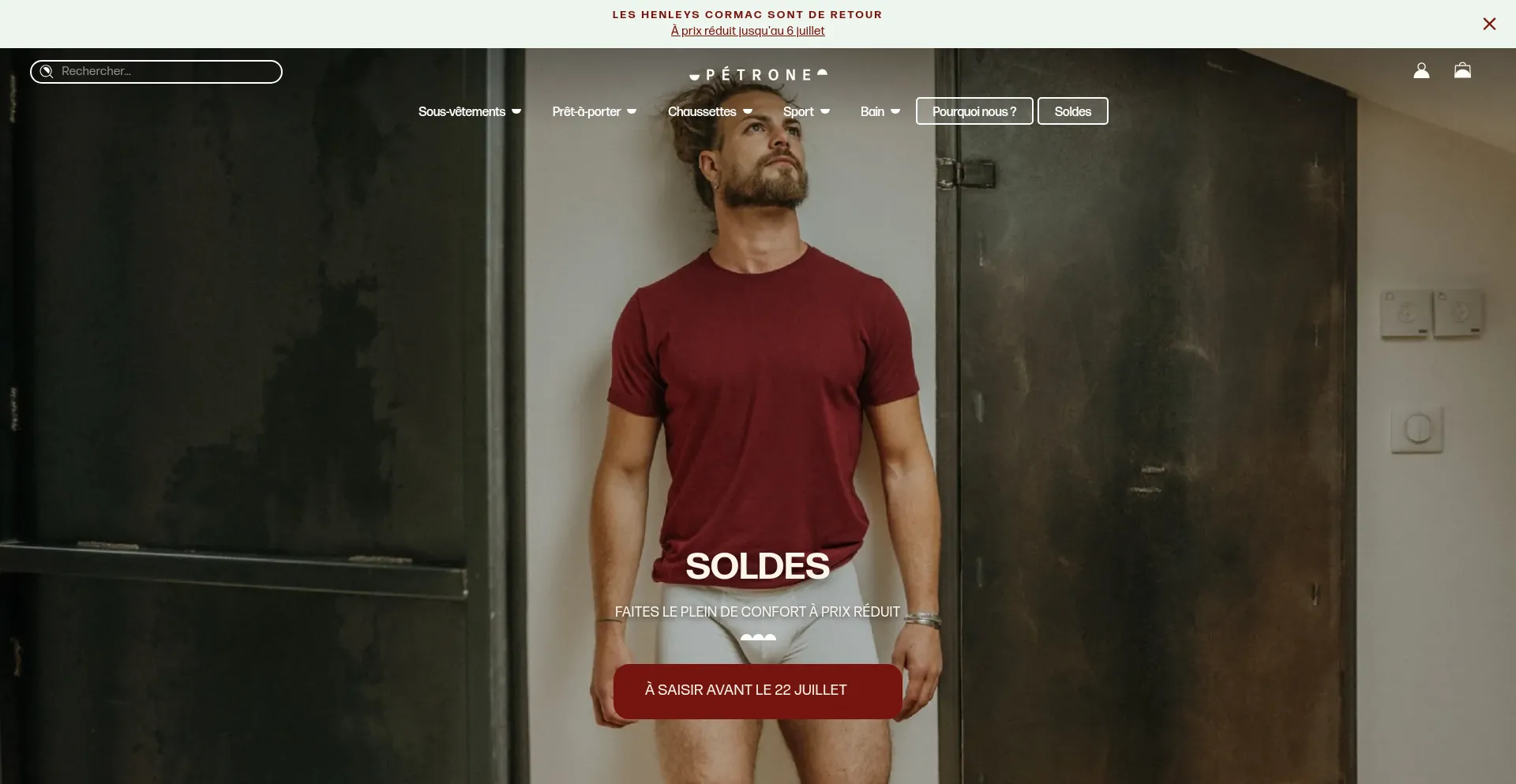 Website screenshot of Petroneparis.fr