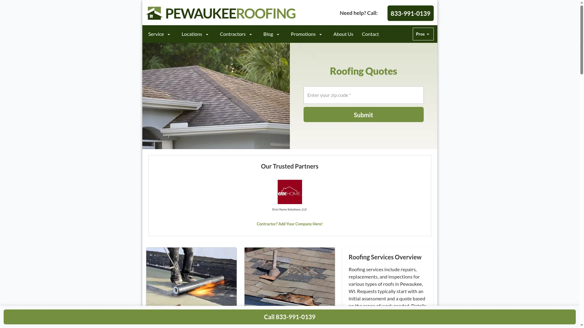 Pewaukeeroofing.com