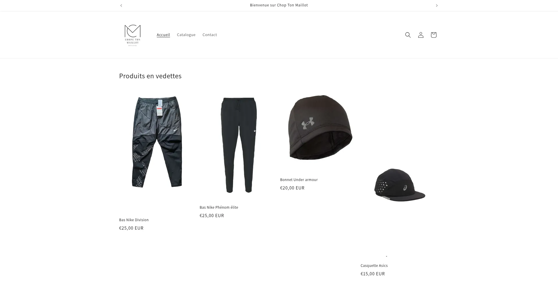 Website screenshot of Ph7znk-zj.myshopify.com