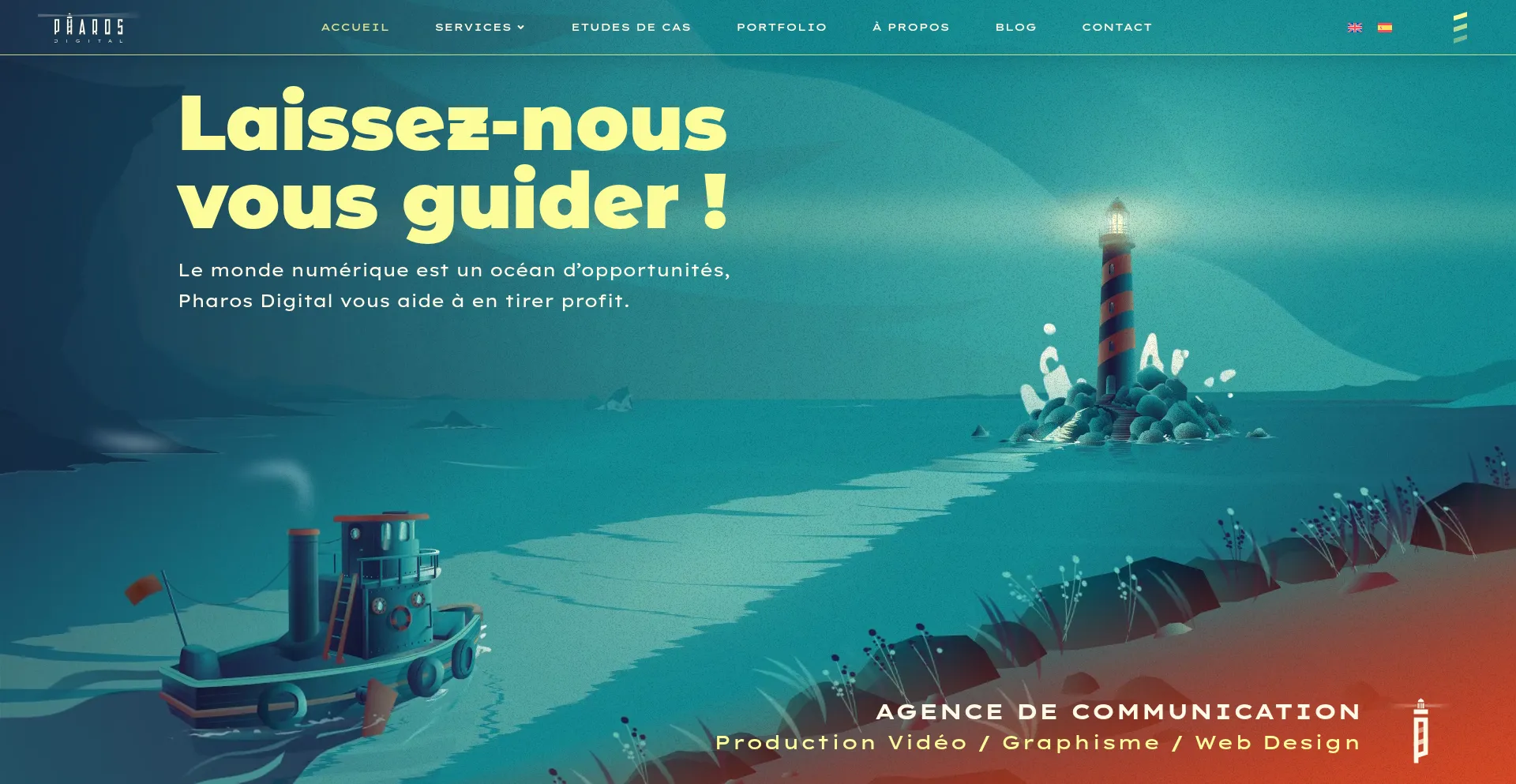 Pharosdigital.co Screenshot